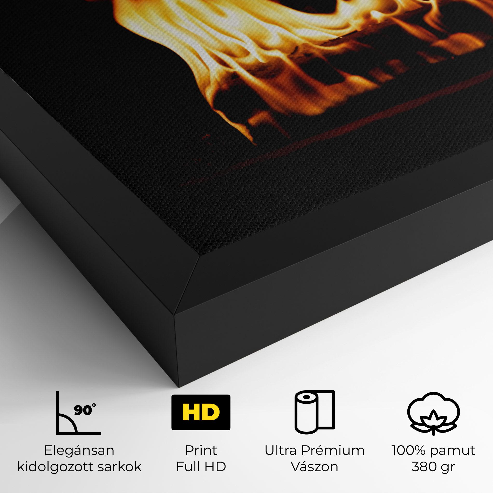 Vászonkép Calm Fire mockup 4