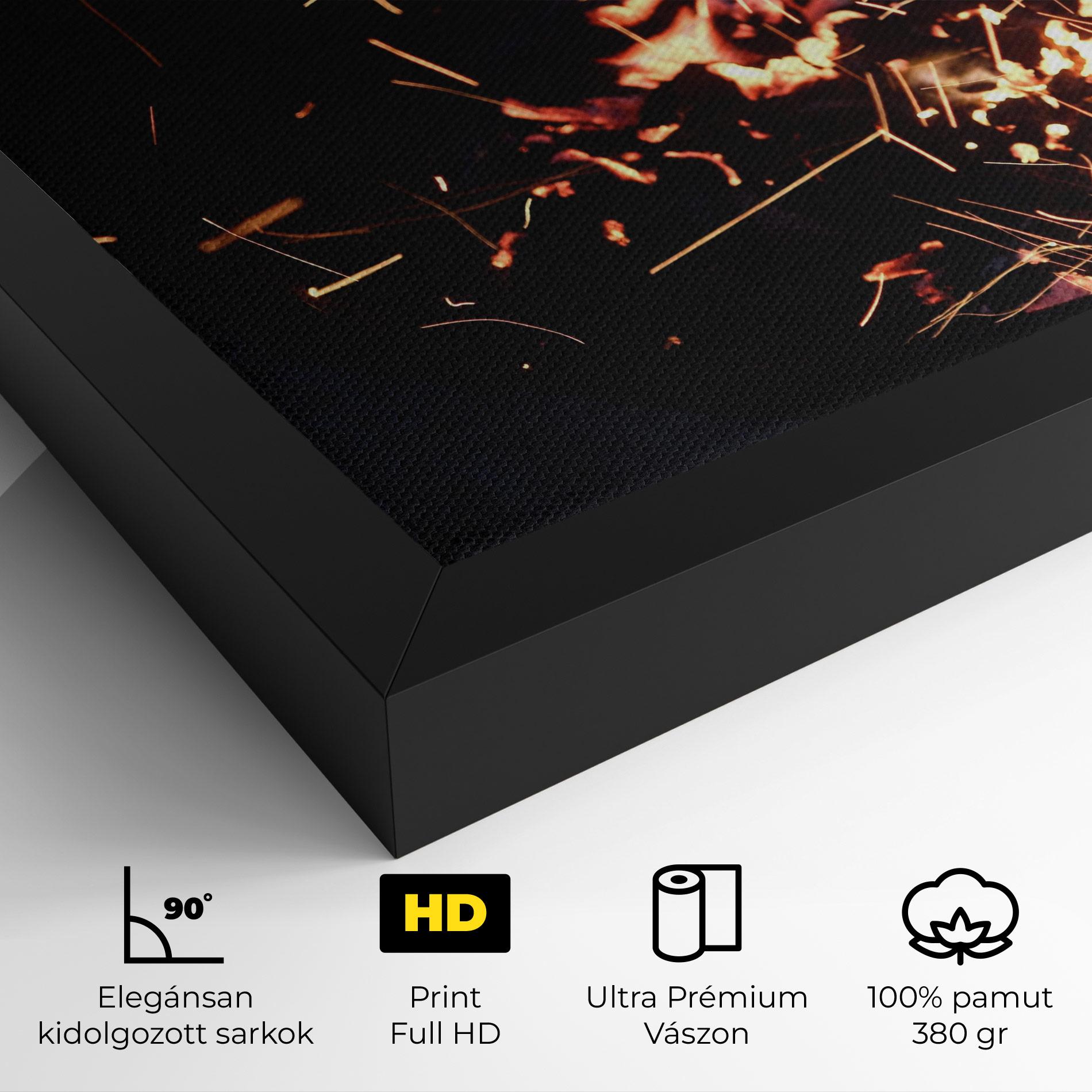 Vászonkép Fire Little Lights mockup 4