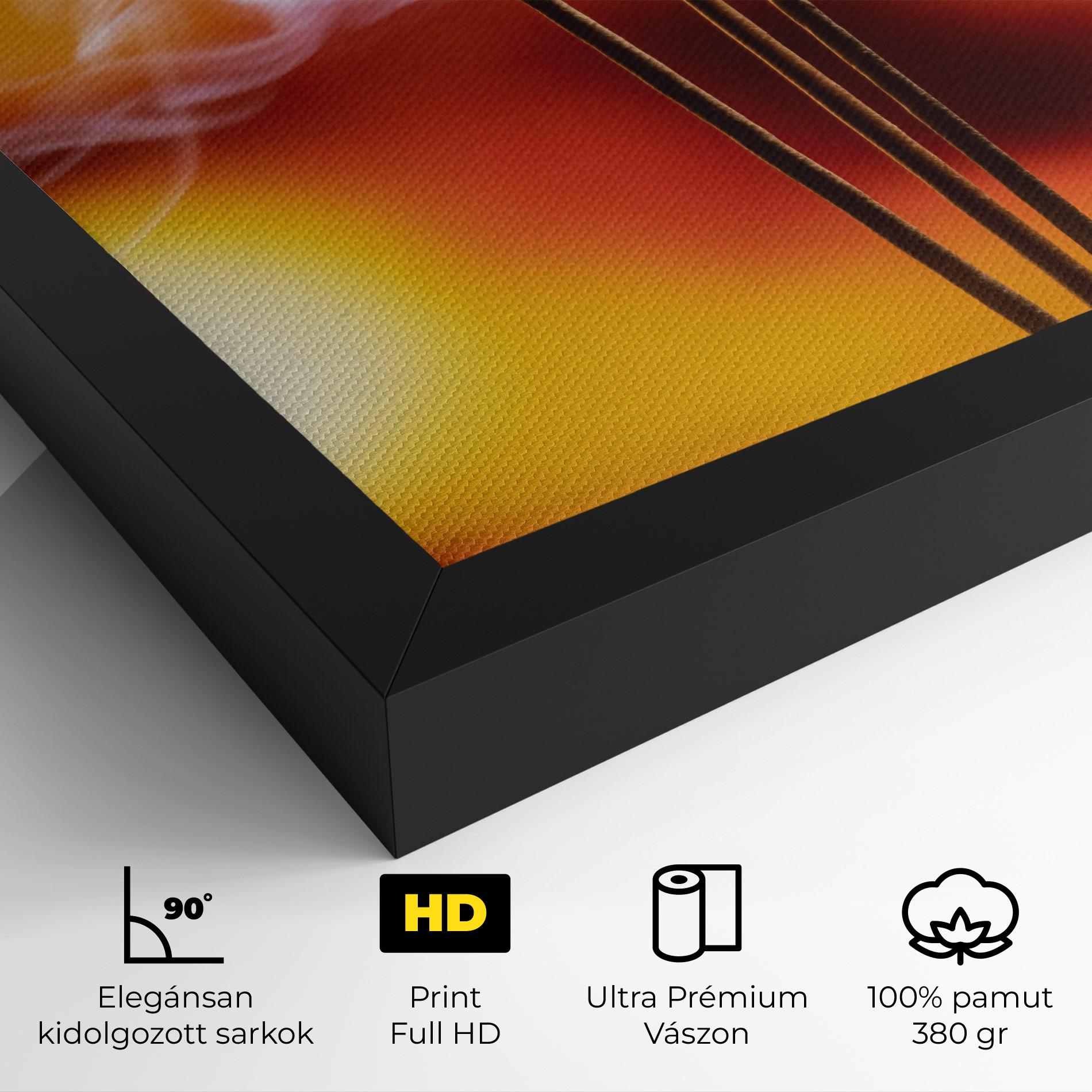 Vászonkép Sticks Burning mockup 4
