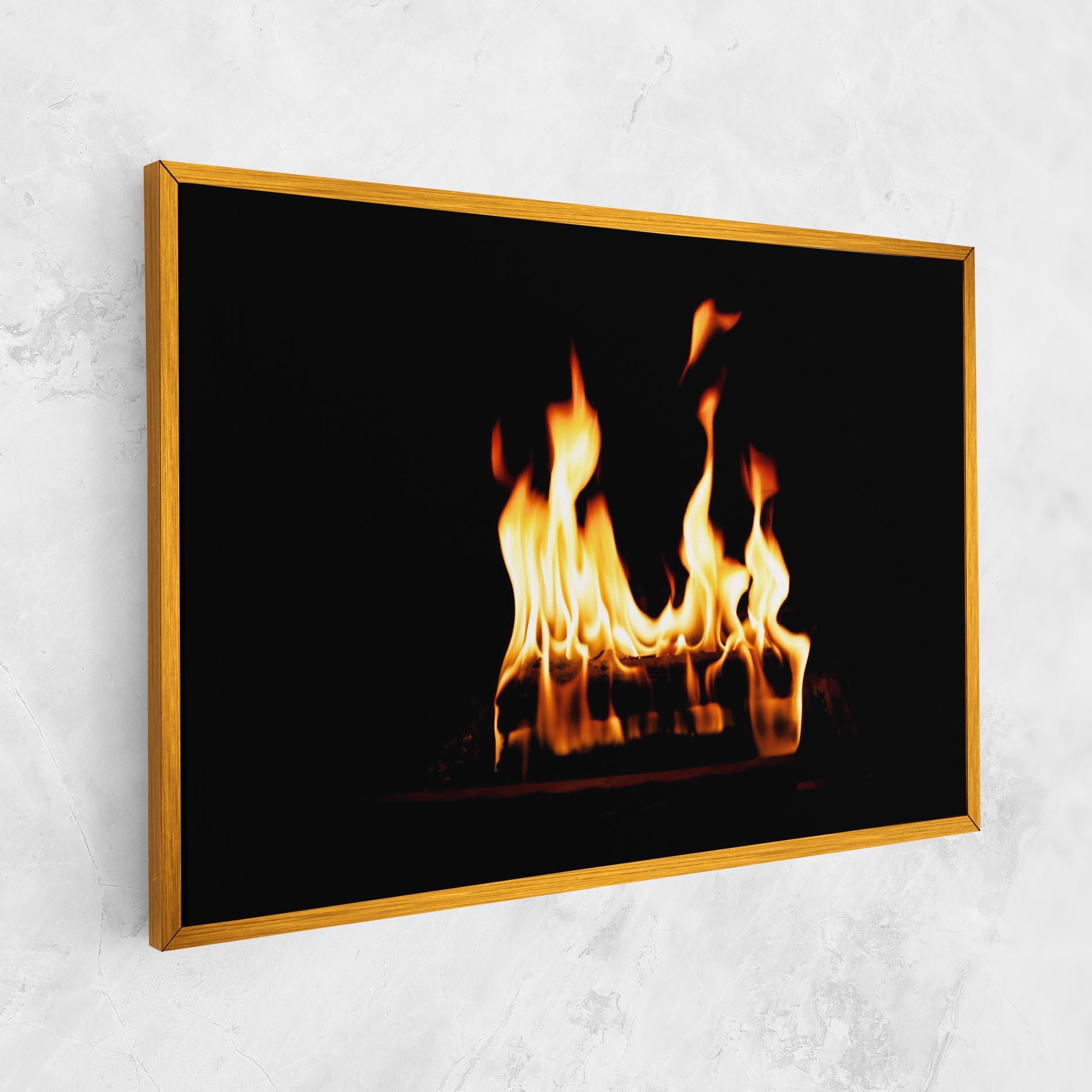 Vászonkép Calm Fire mockup 1