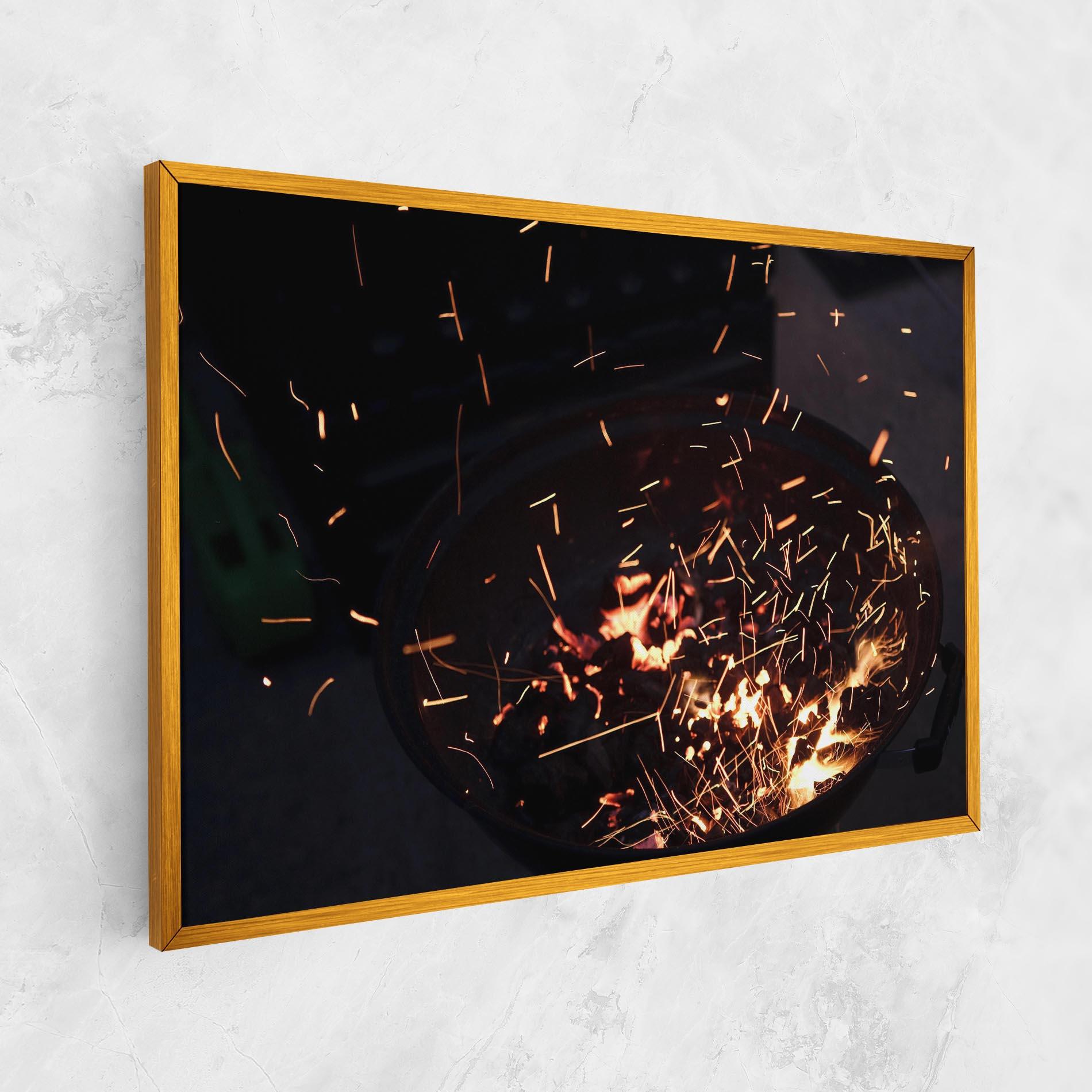 Vászonkép Fire Little Lights mockup 1