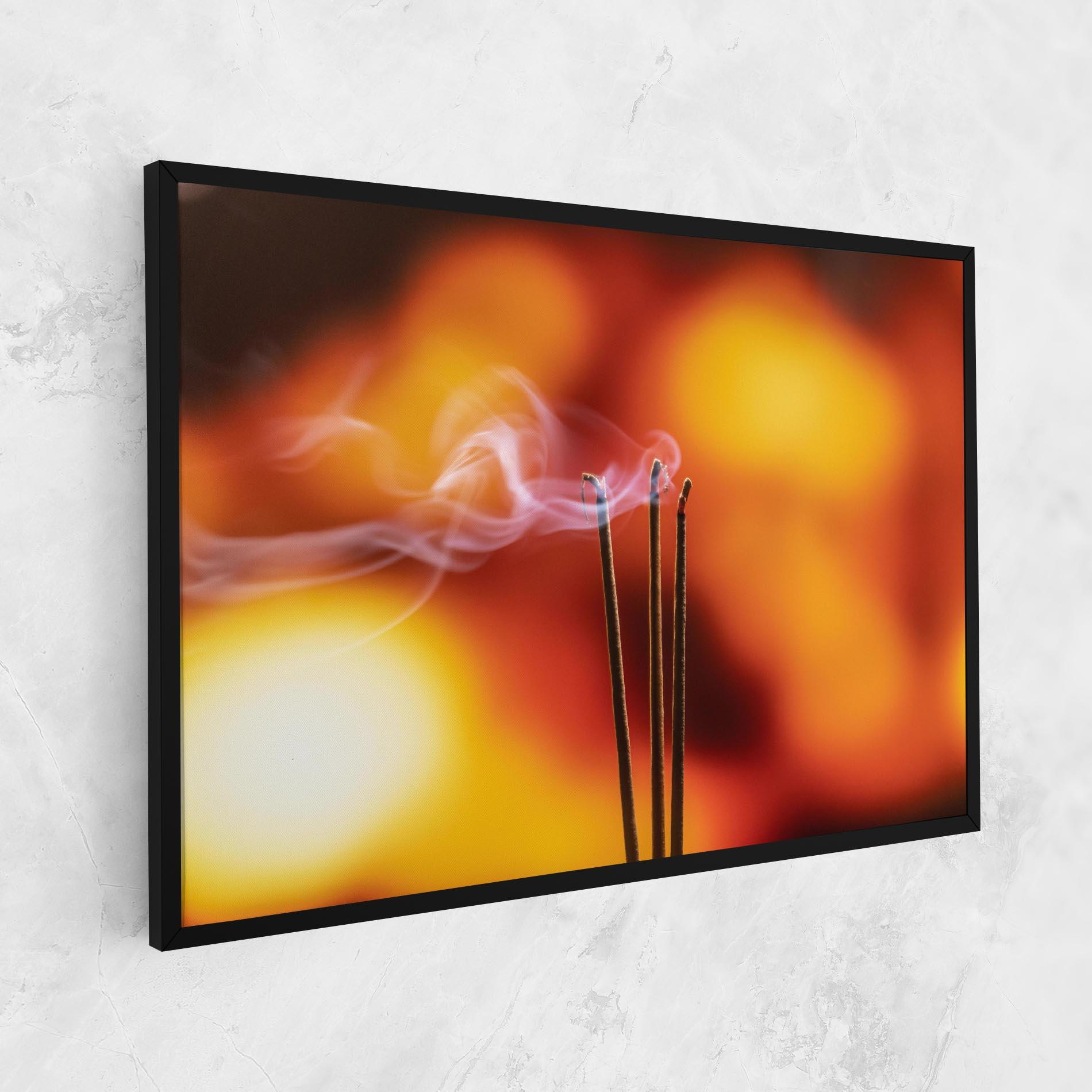 Vászonkép Sticks Burning mockup 1