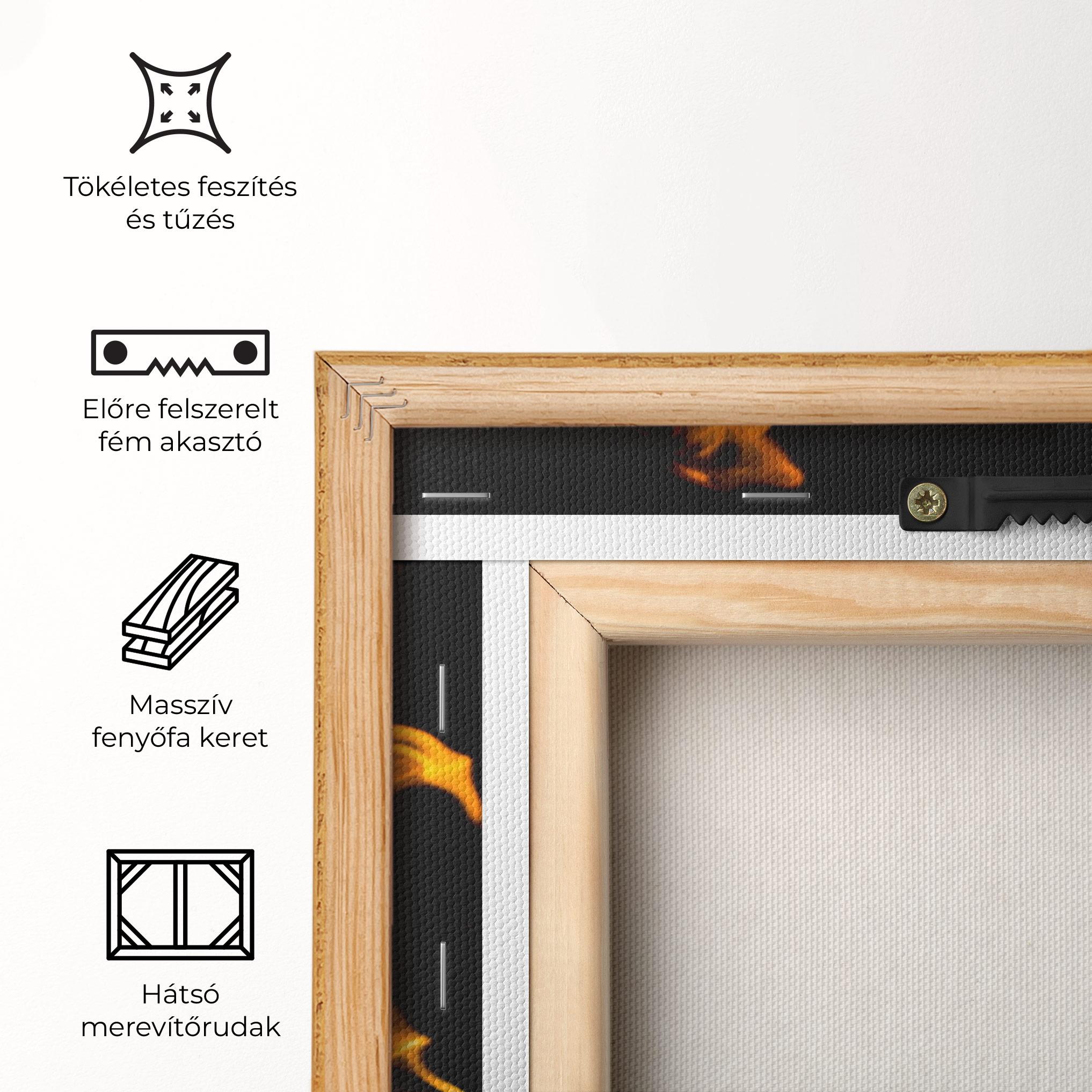 Vászonkép Fire Dance mockup 5