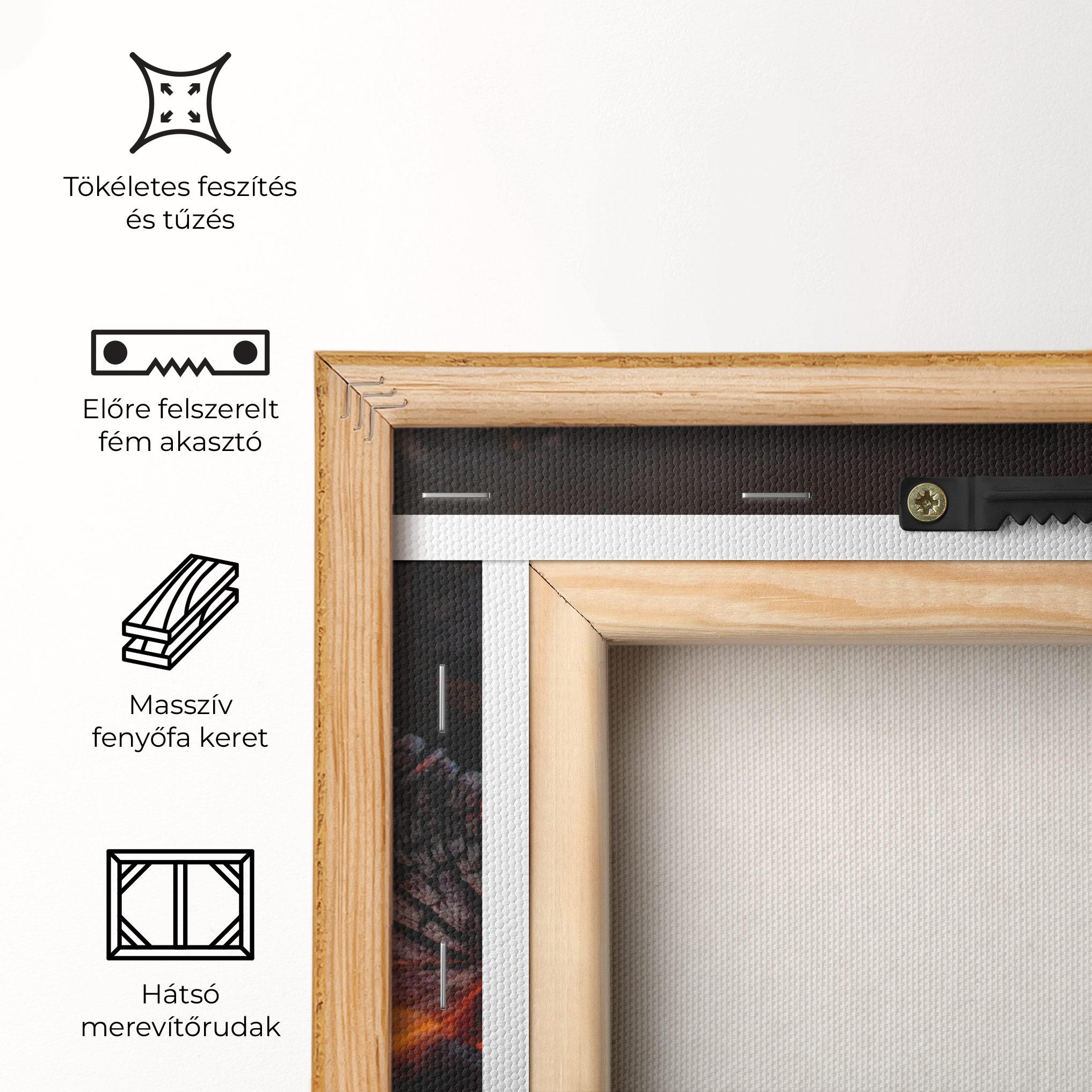 Vászonkép Fire Start mockup 5