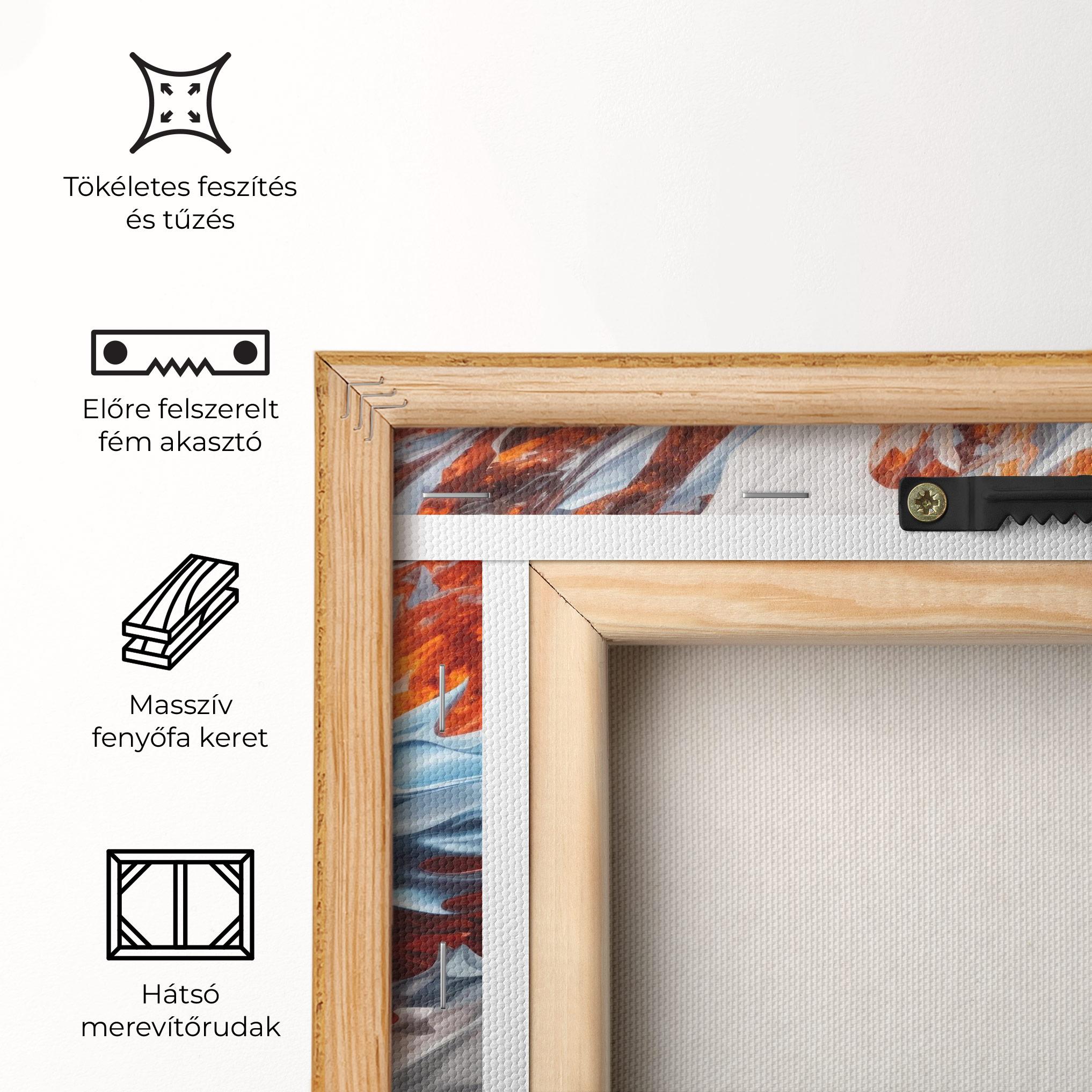 Vászonkép Flame Rase mockup 5