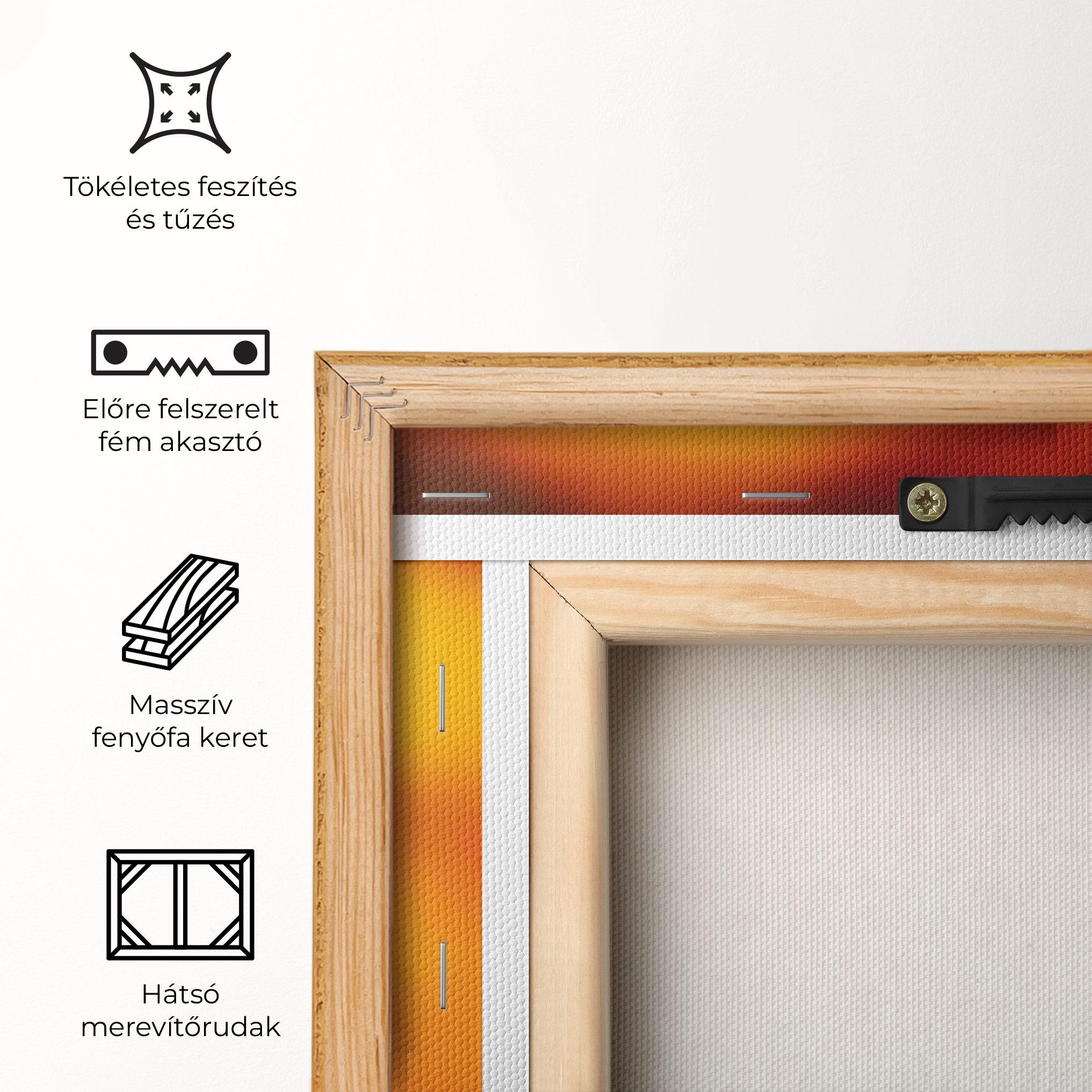 Vászonkép Sticks Burning mockup 5
