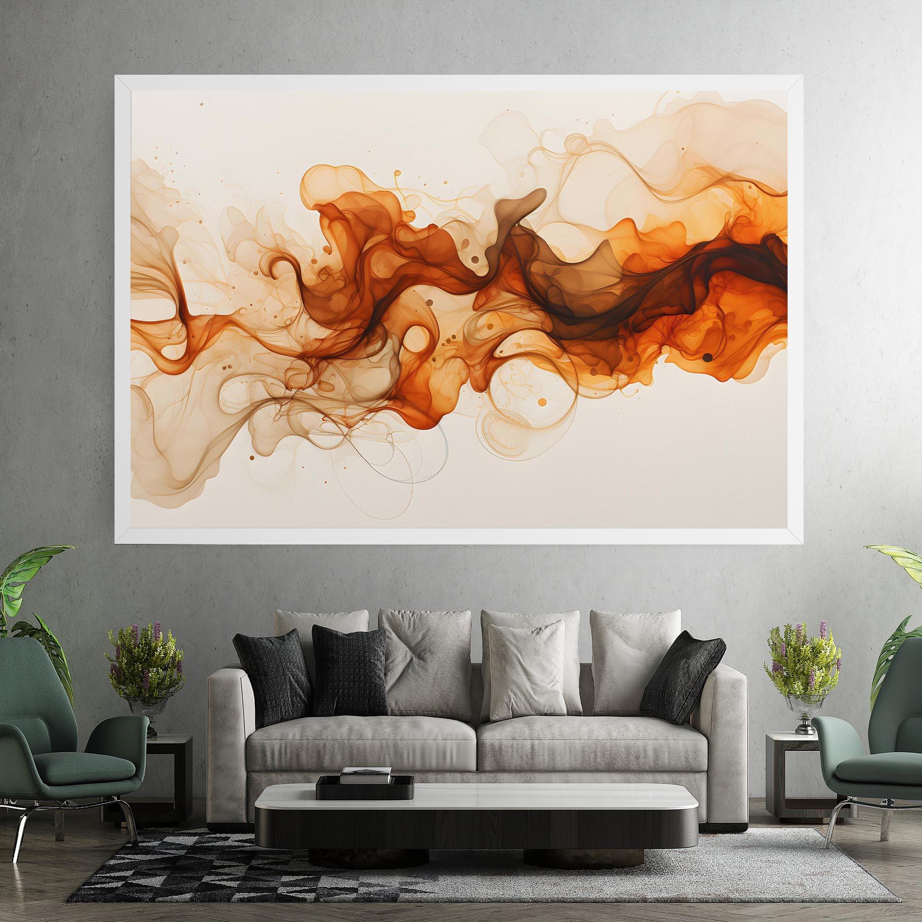 Vászonkép Fire Aroma mockup 7