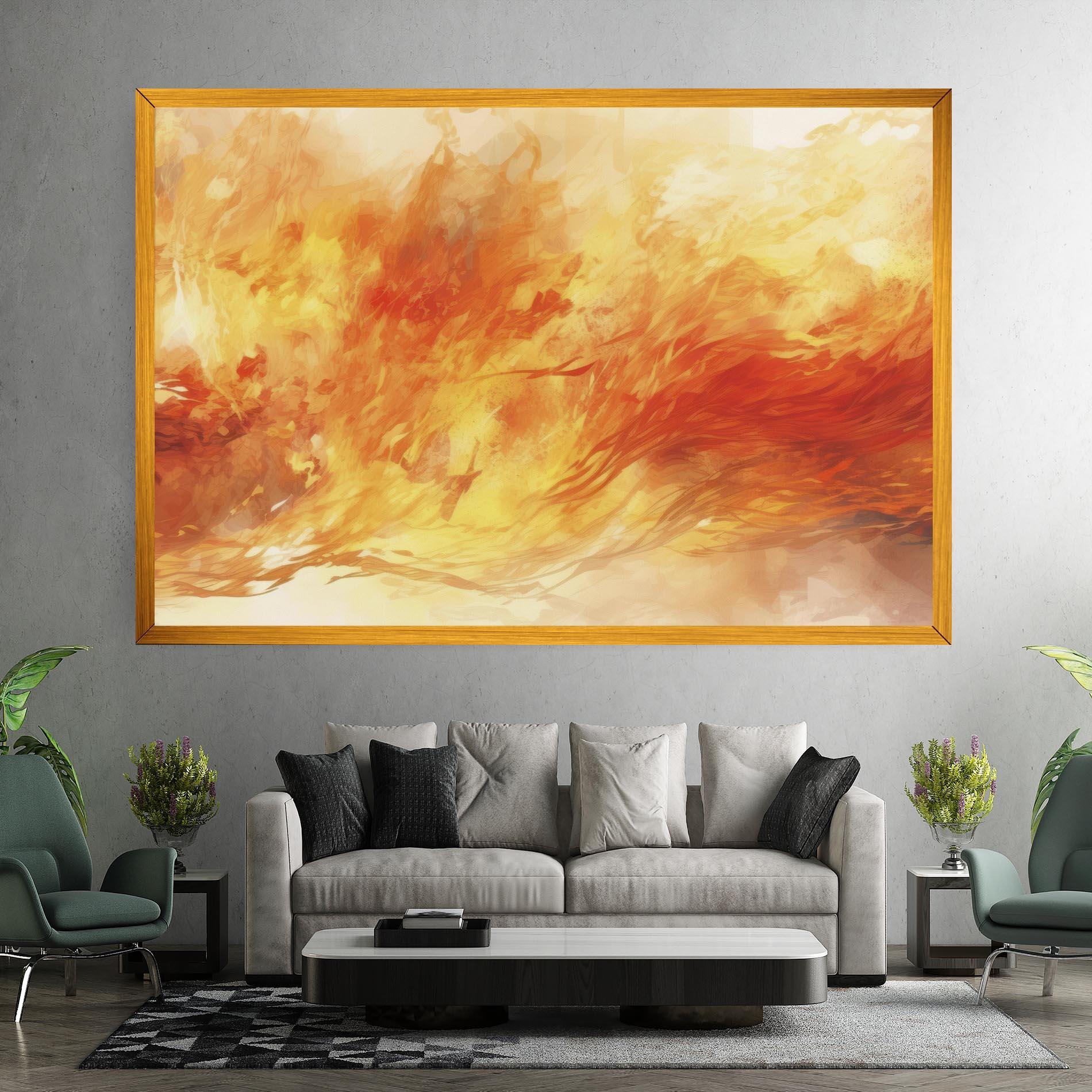 Vászonkép Burning Sparkle mockup 7