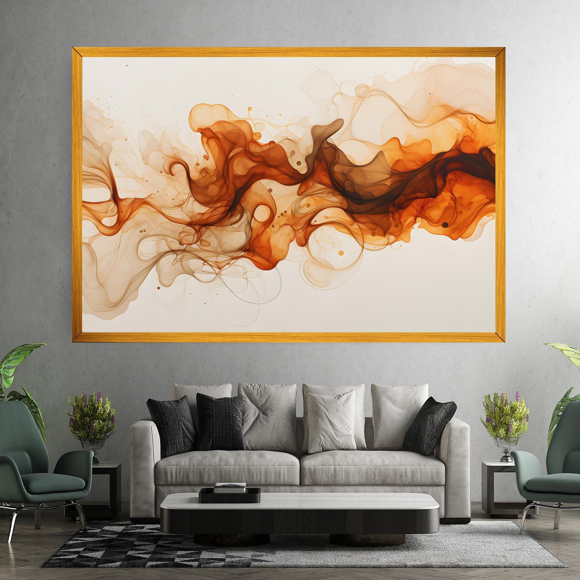 Vászonkép Fire Aroma mockup 7