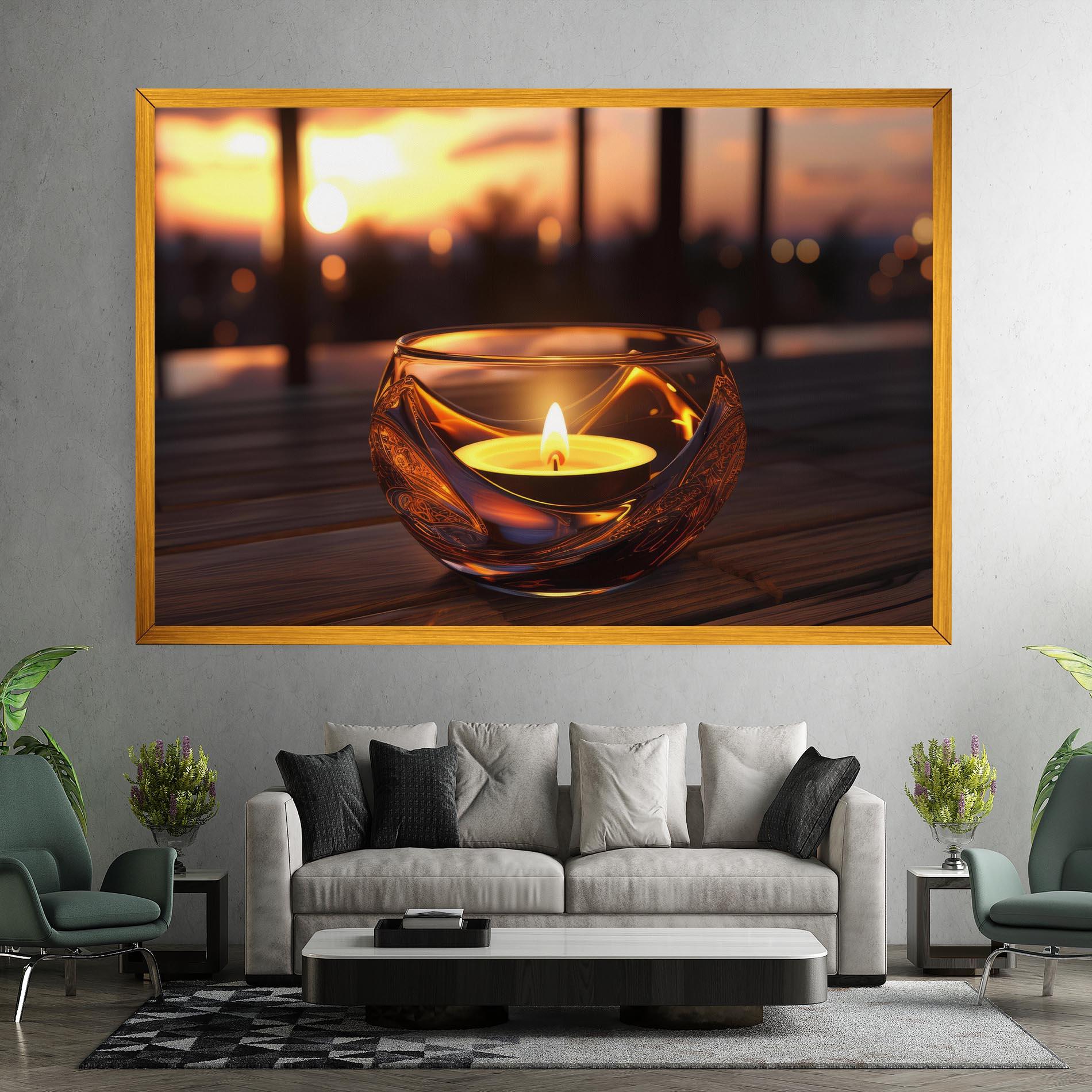 Vászonkép Fire Bowl mockup 7