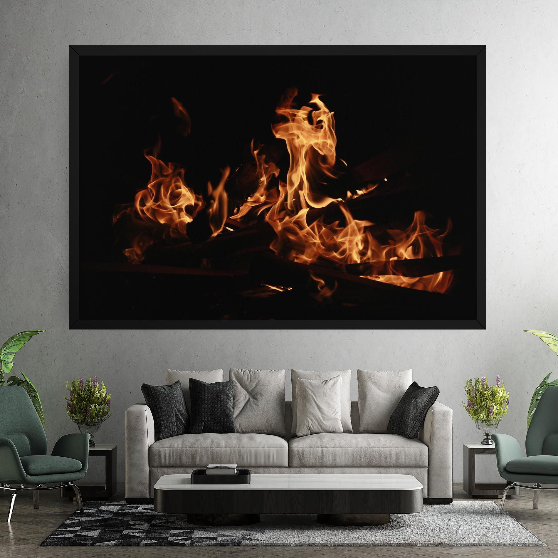 Fire On Black mockup 7