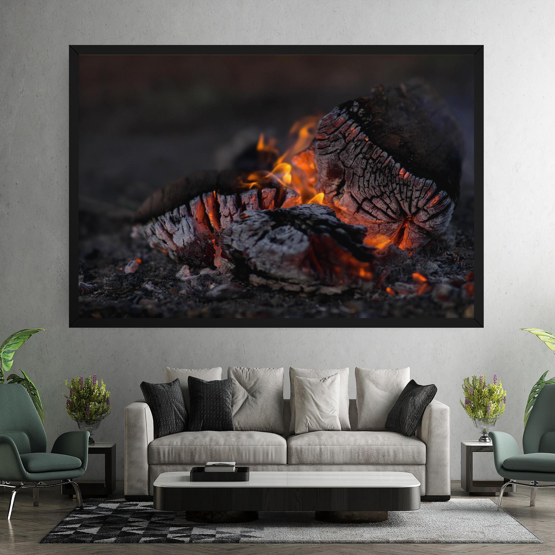 Vászonkép Fire Start mockup 7