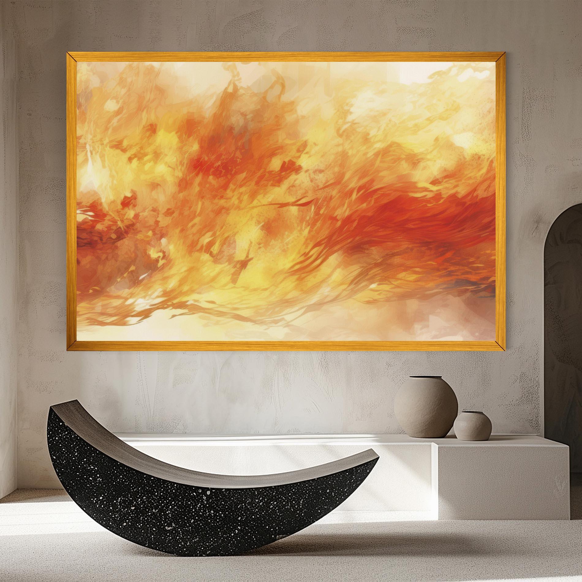 Vászonkép Burning Sparkle mockup 8