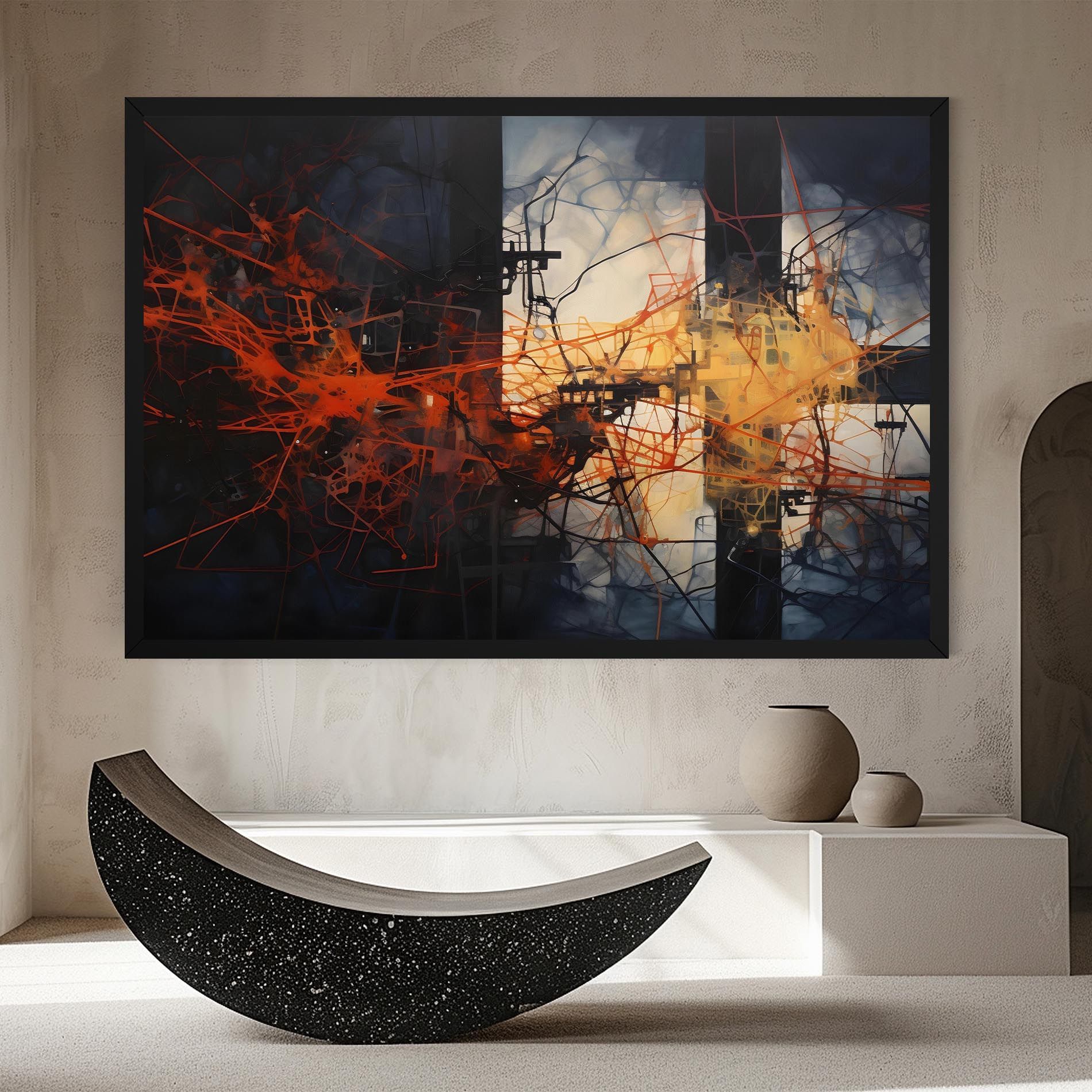 Abstract Fire Style mockup 8