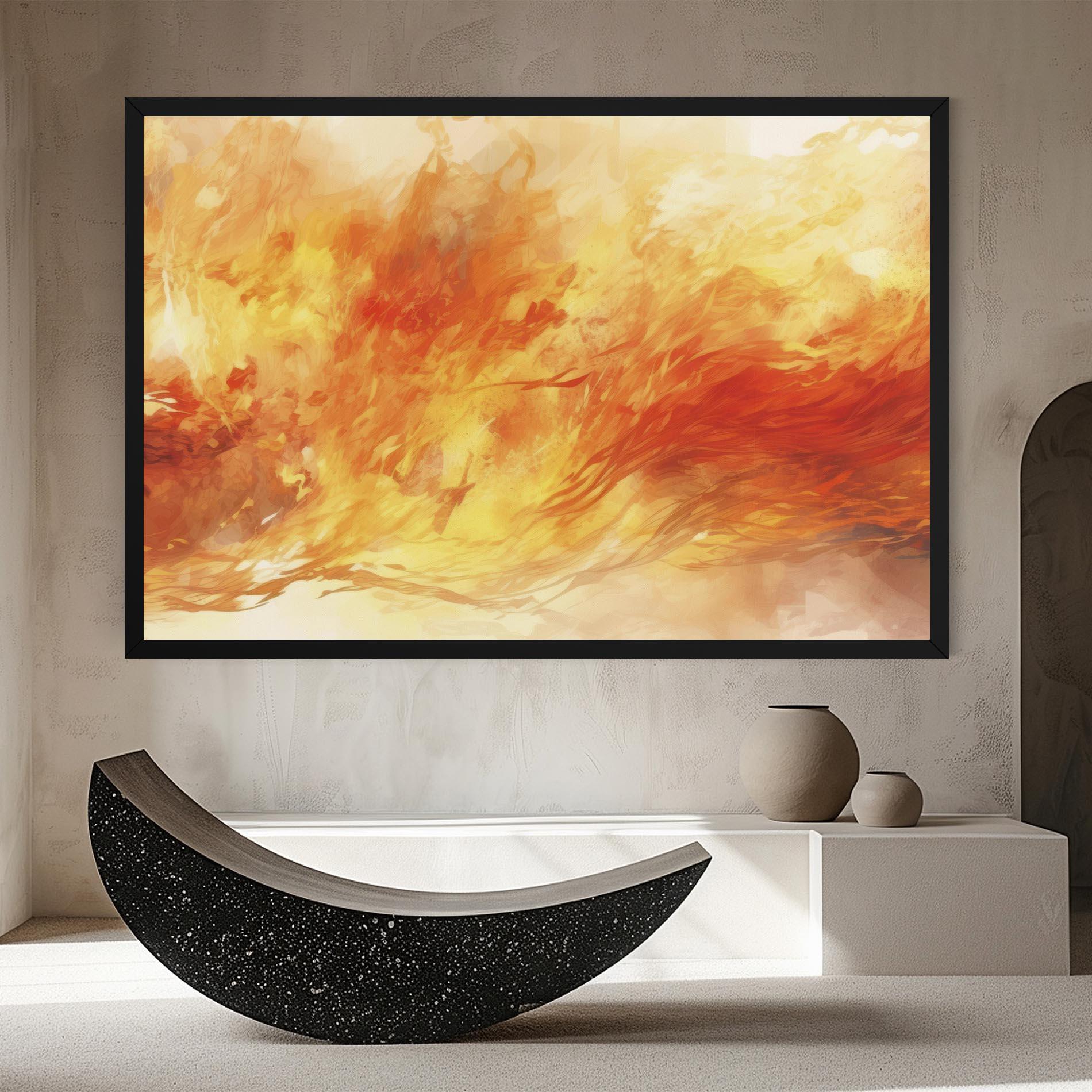 Vászonkép Burning Sparkle mockup 8