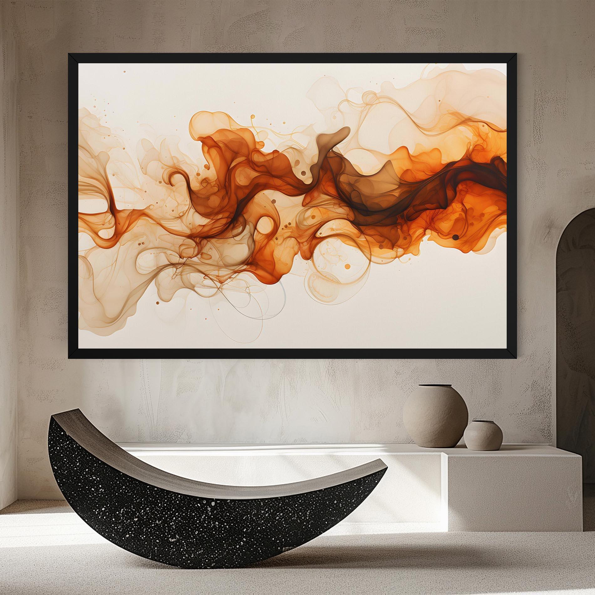 Vászonkép Fire Aroma mockup 8