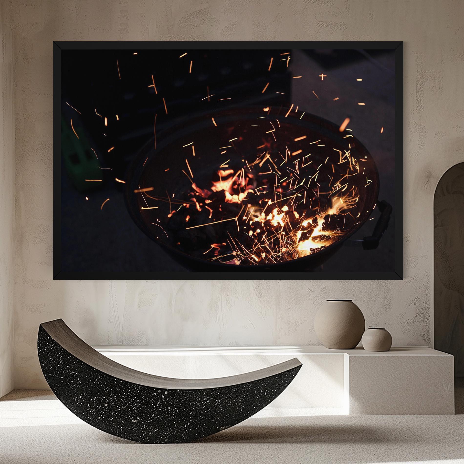 Vászonkép Fire Little Lights mockup 8