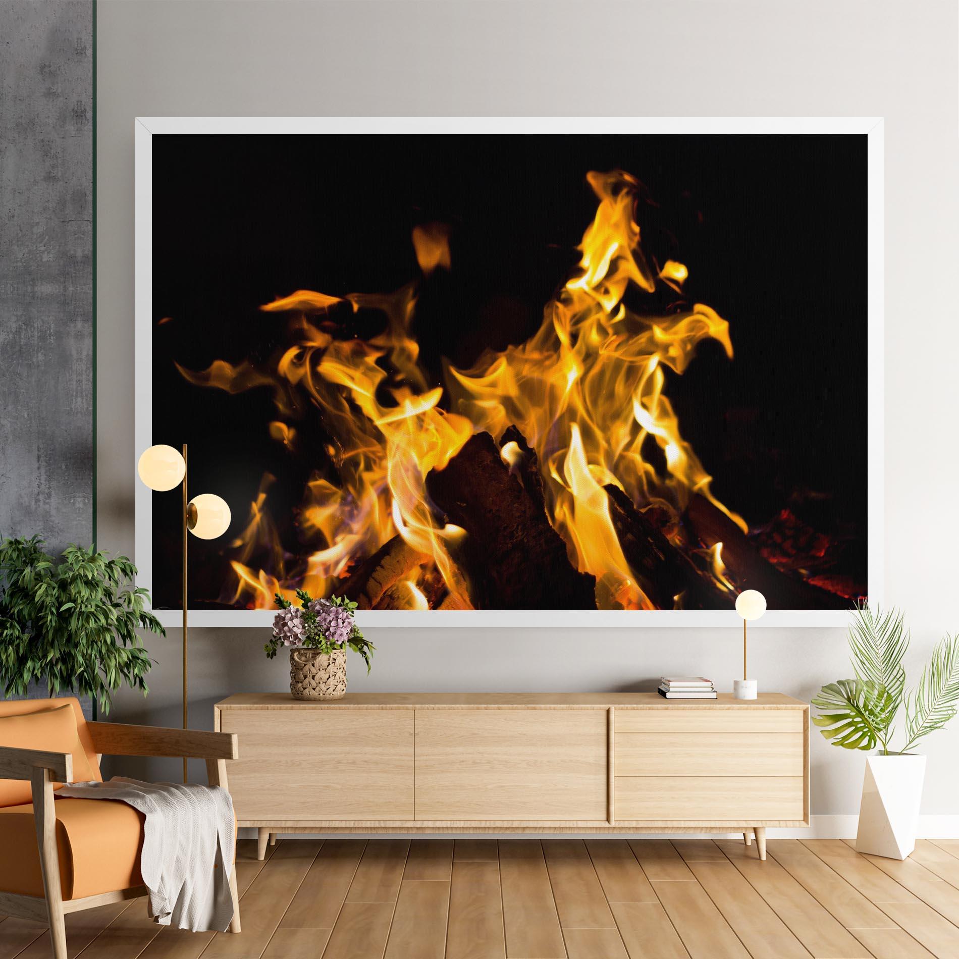 Vászonkép Fire Dance mockup 9