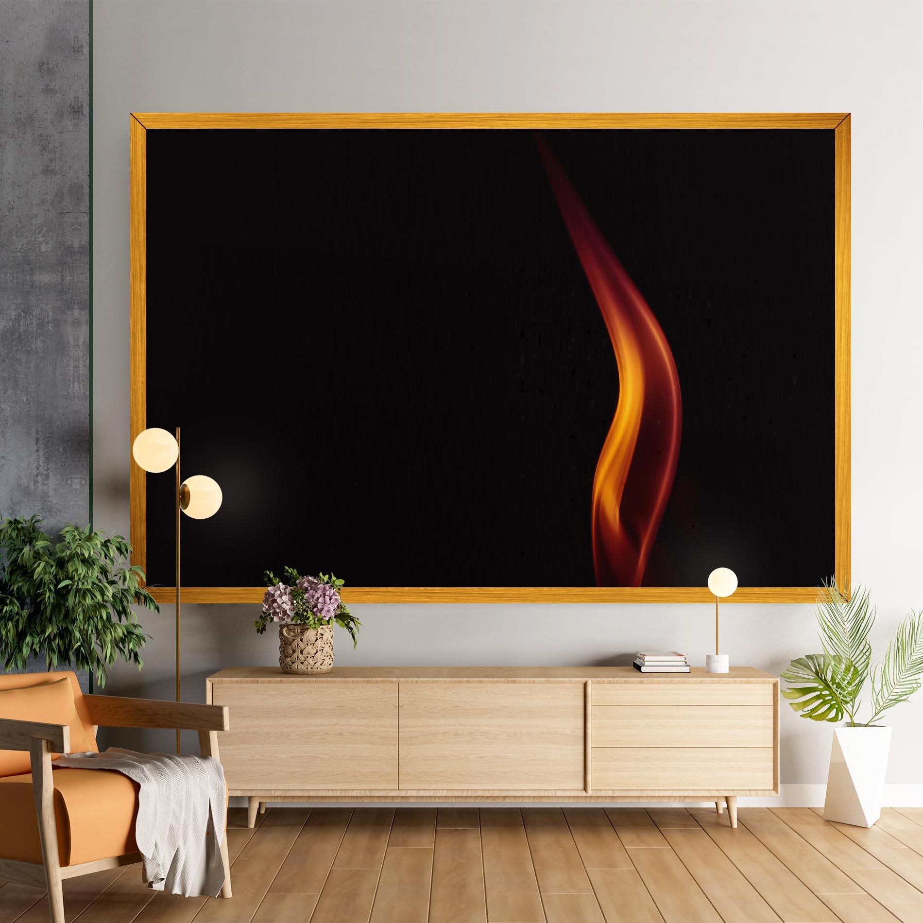 Vászonkép Flame Relax mockup 9