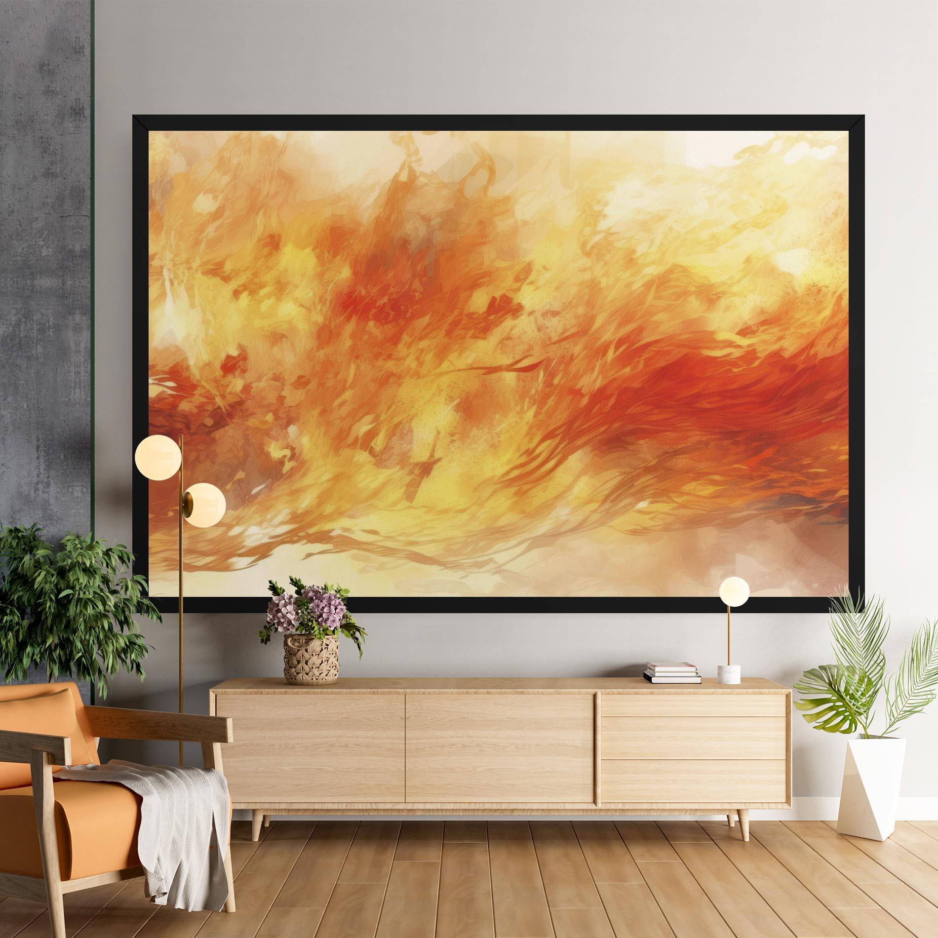 Vászonkép Burning Sparkle mockup 9