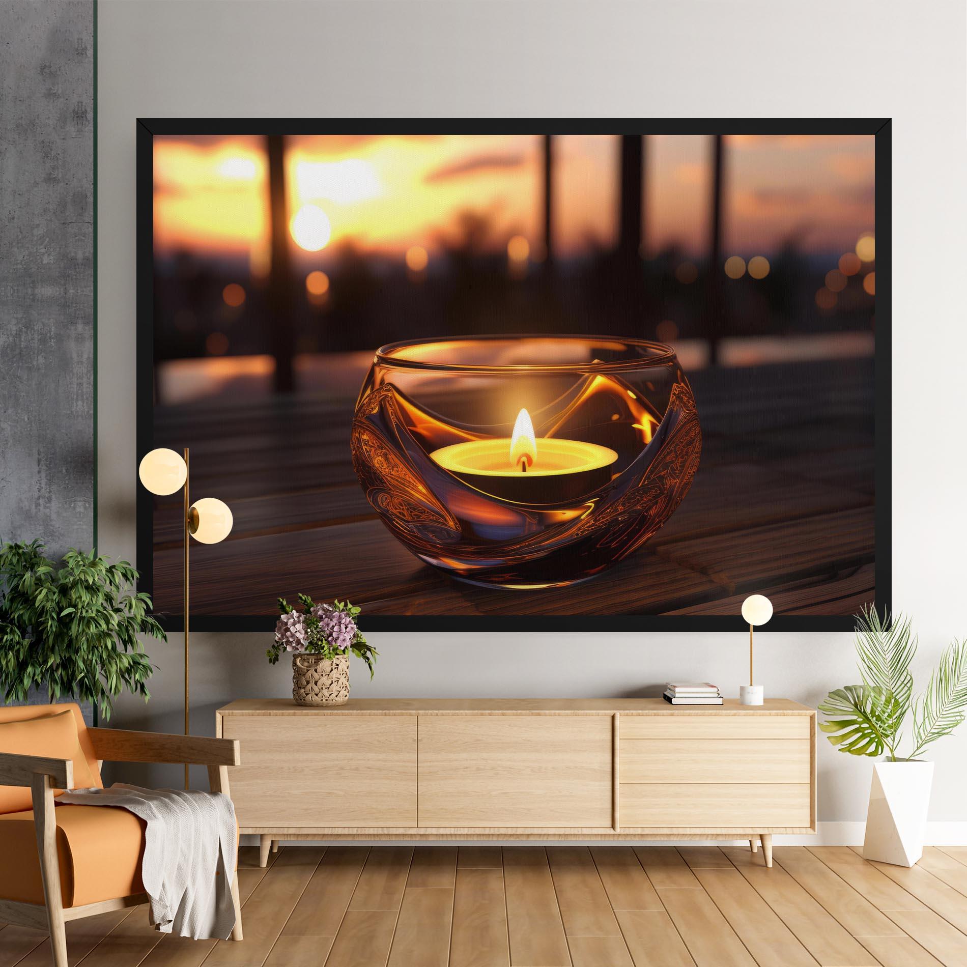 Vászonkép Fire Bowl mockup 9