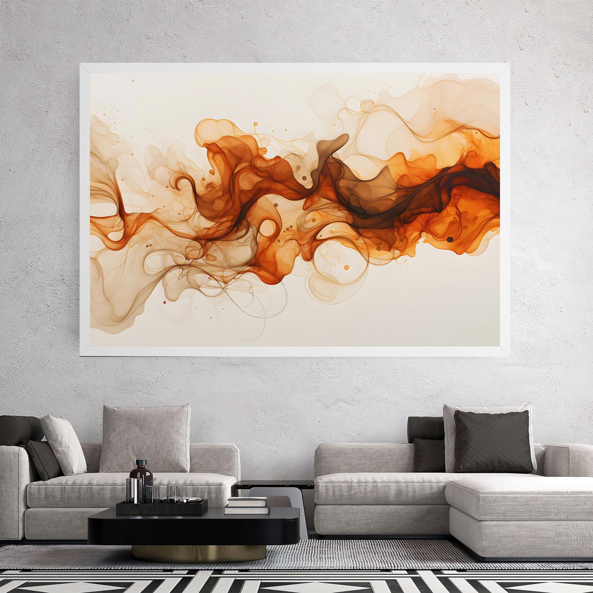 Vászonkép Fire Aroma mockup 2