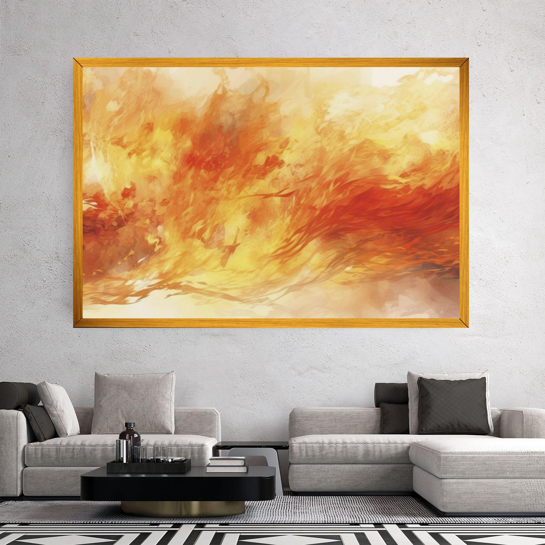 Vászonkép Burning Sparkle mockup 2