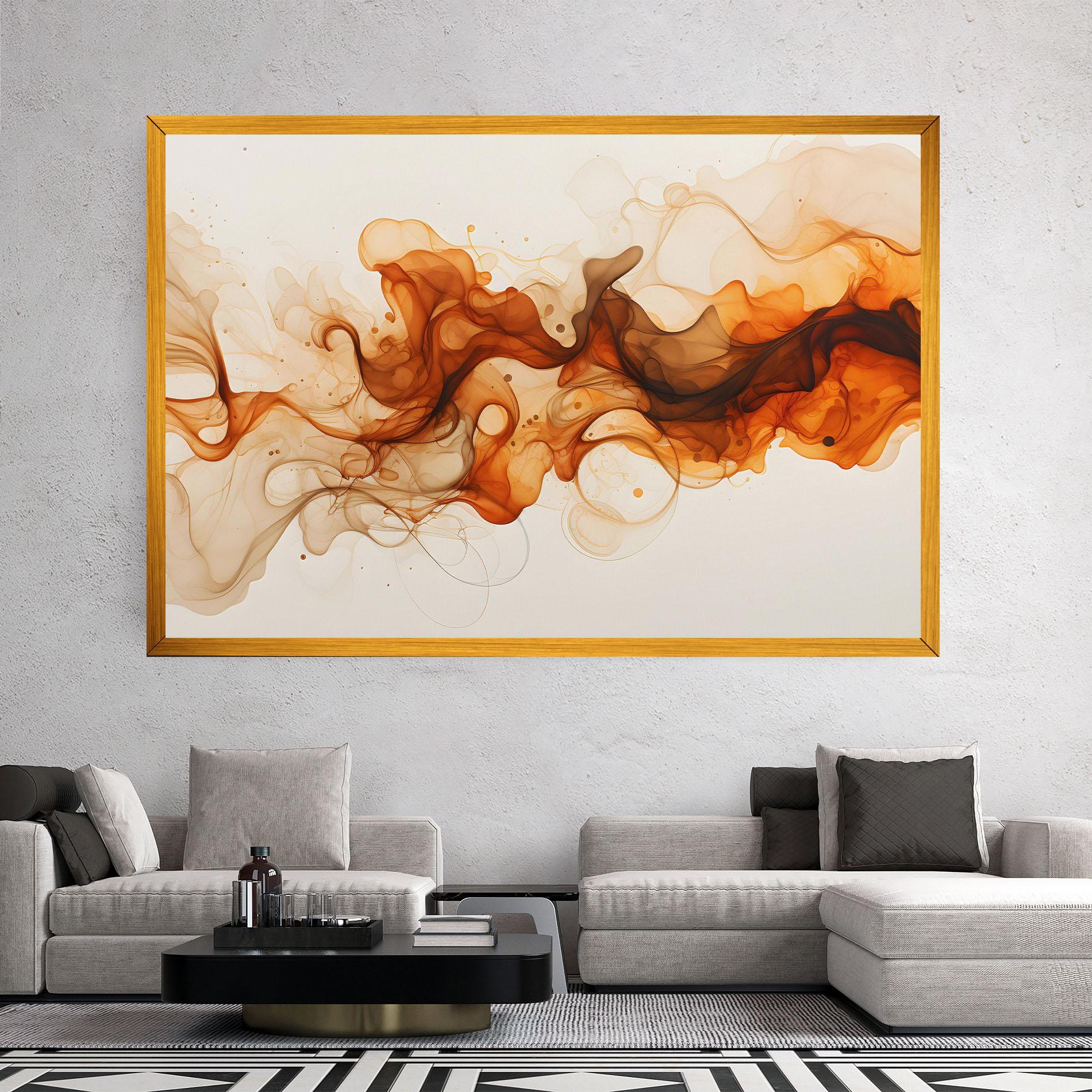 Vászonkép Fire Aroma mockup 2