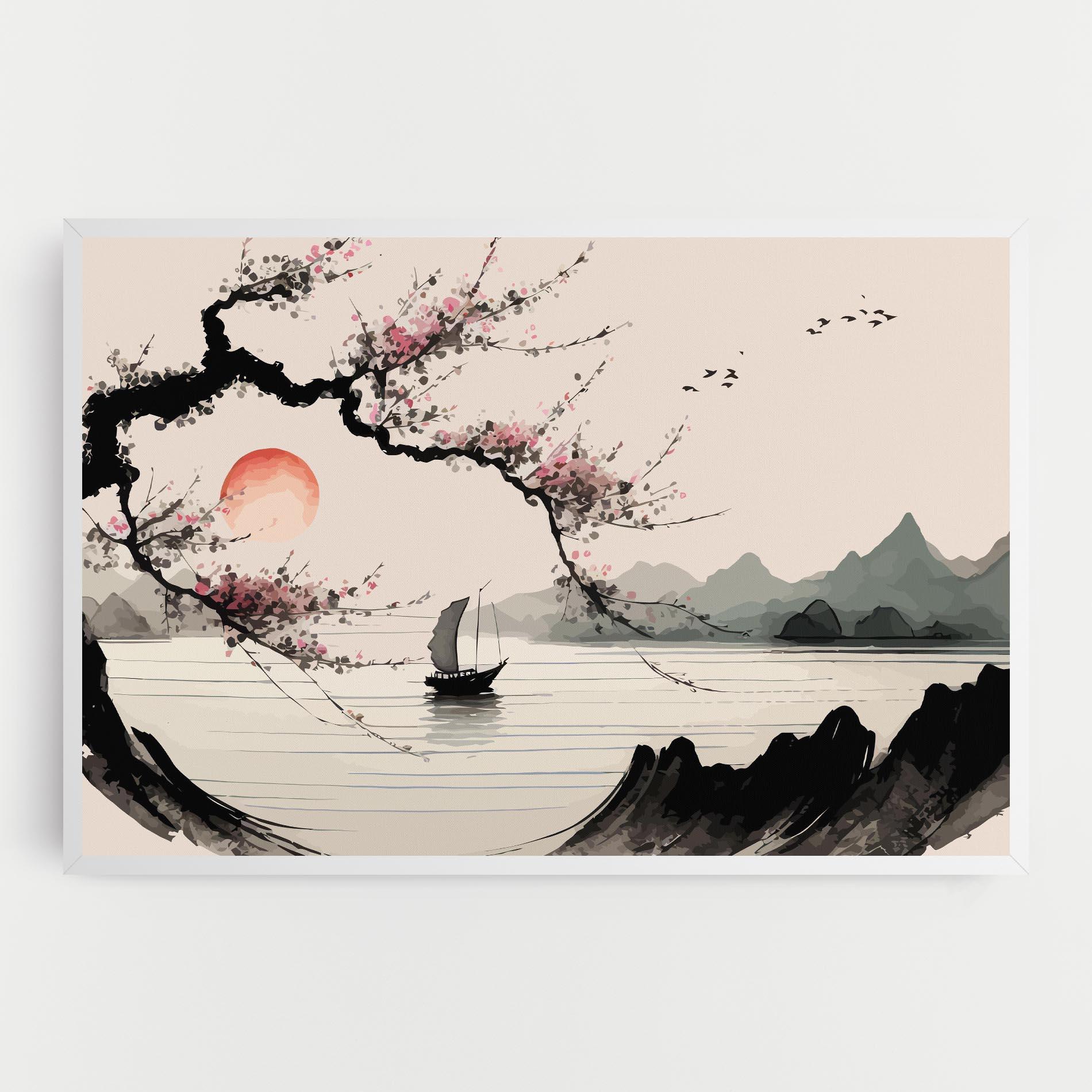 Vászonkép Relaxing Nature mockup 0