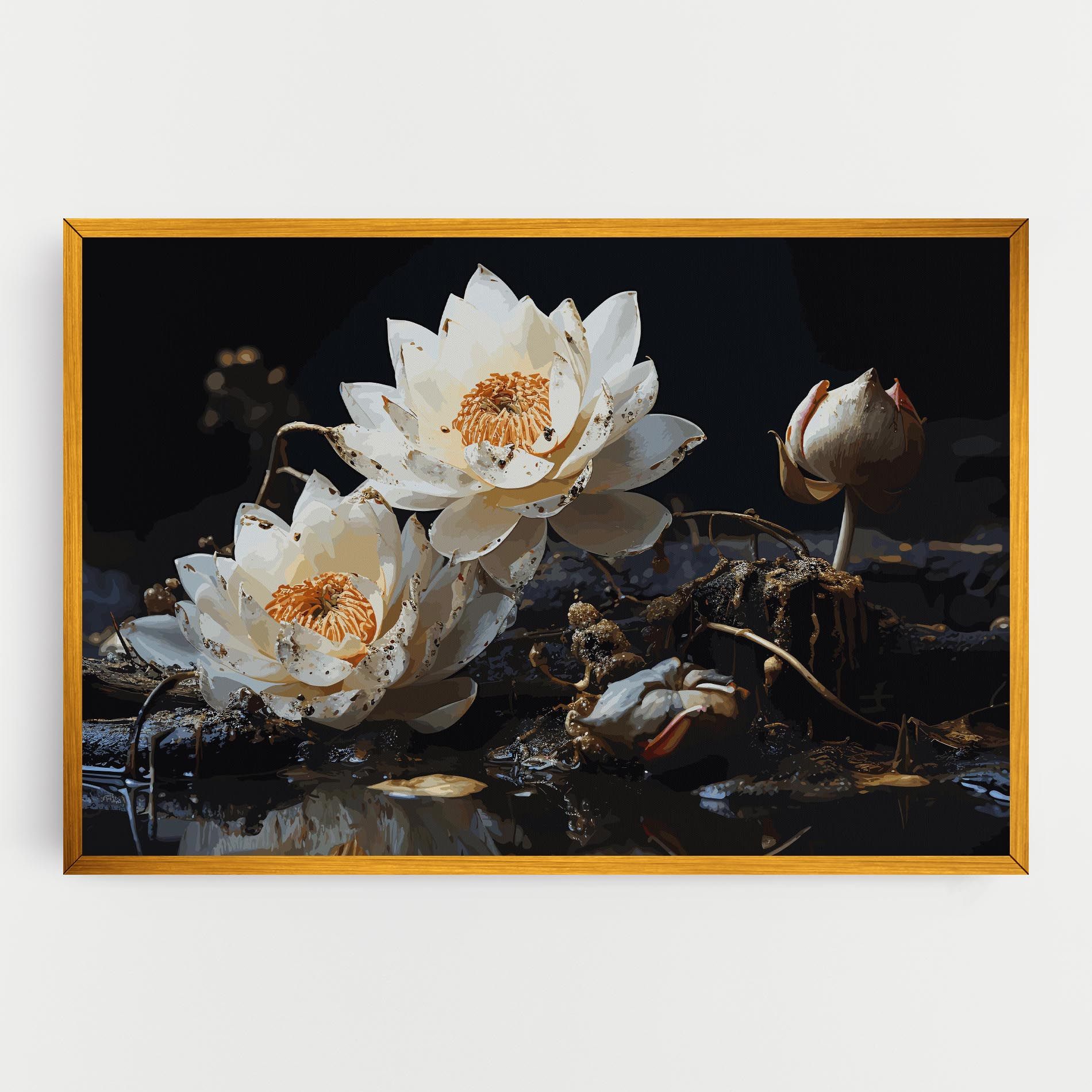 Beautiful White Nature mockup 0