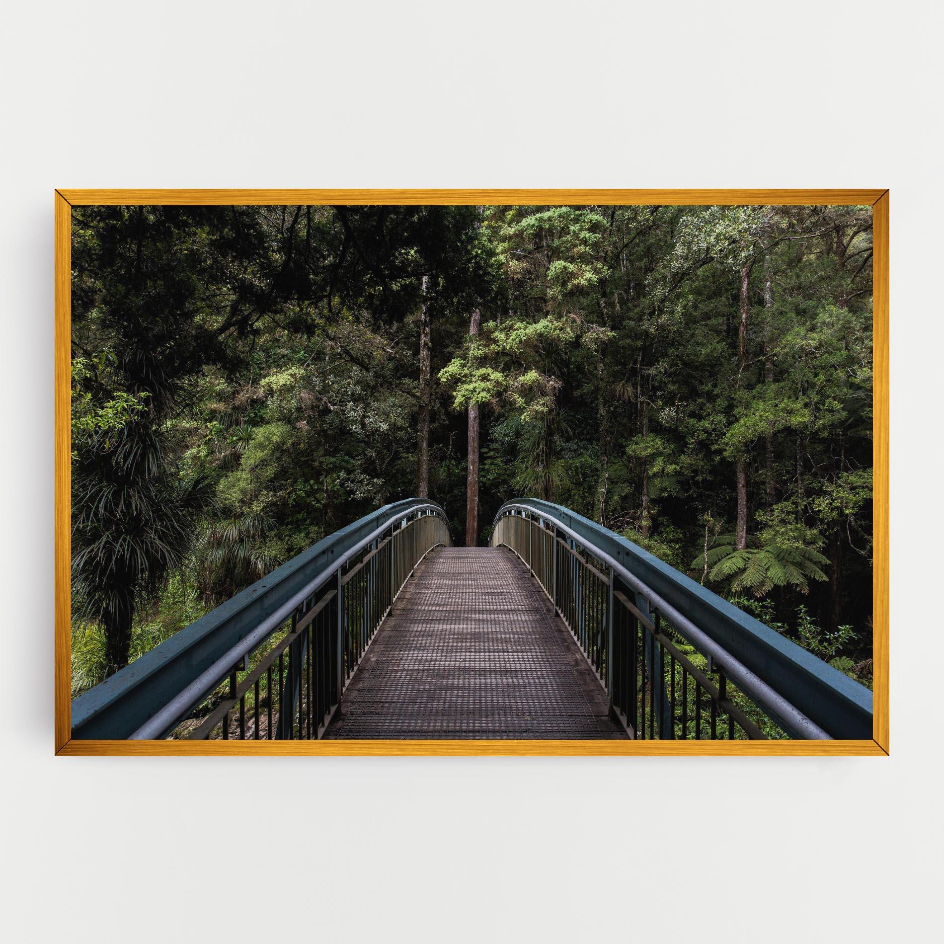 Vászonkép Nature Bridge mockup 0