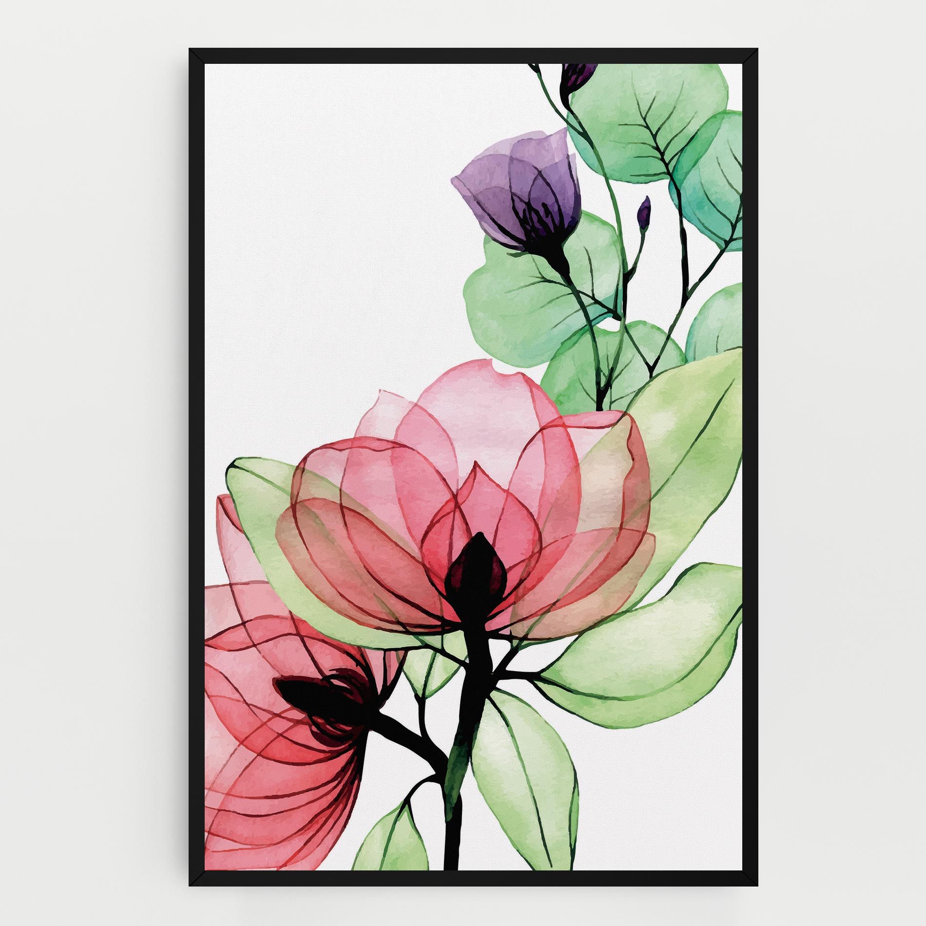 Pink Green Nature mockup 0