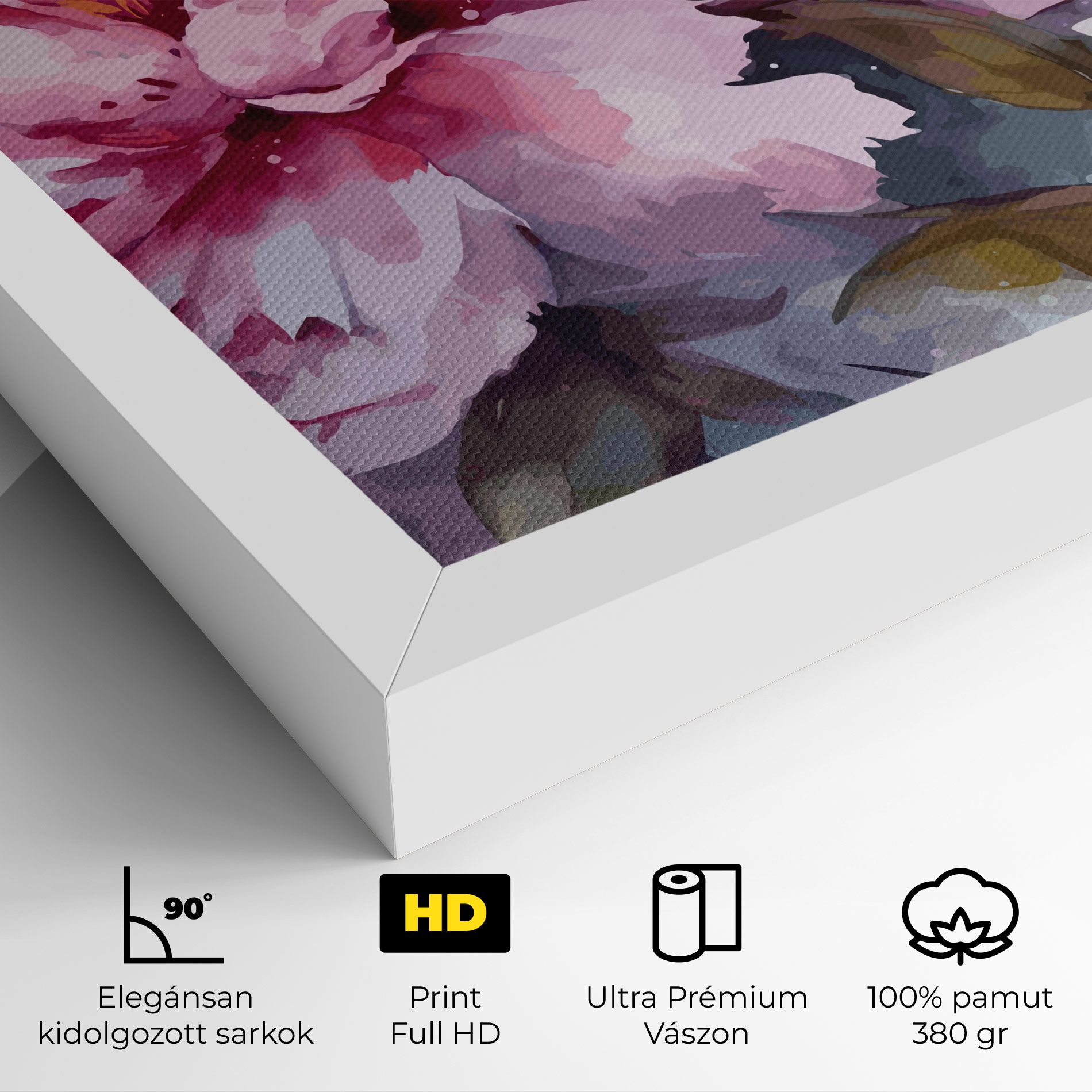 Pink Nature Flower mockup 4