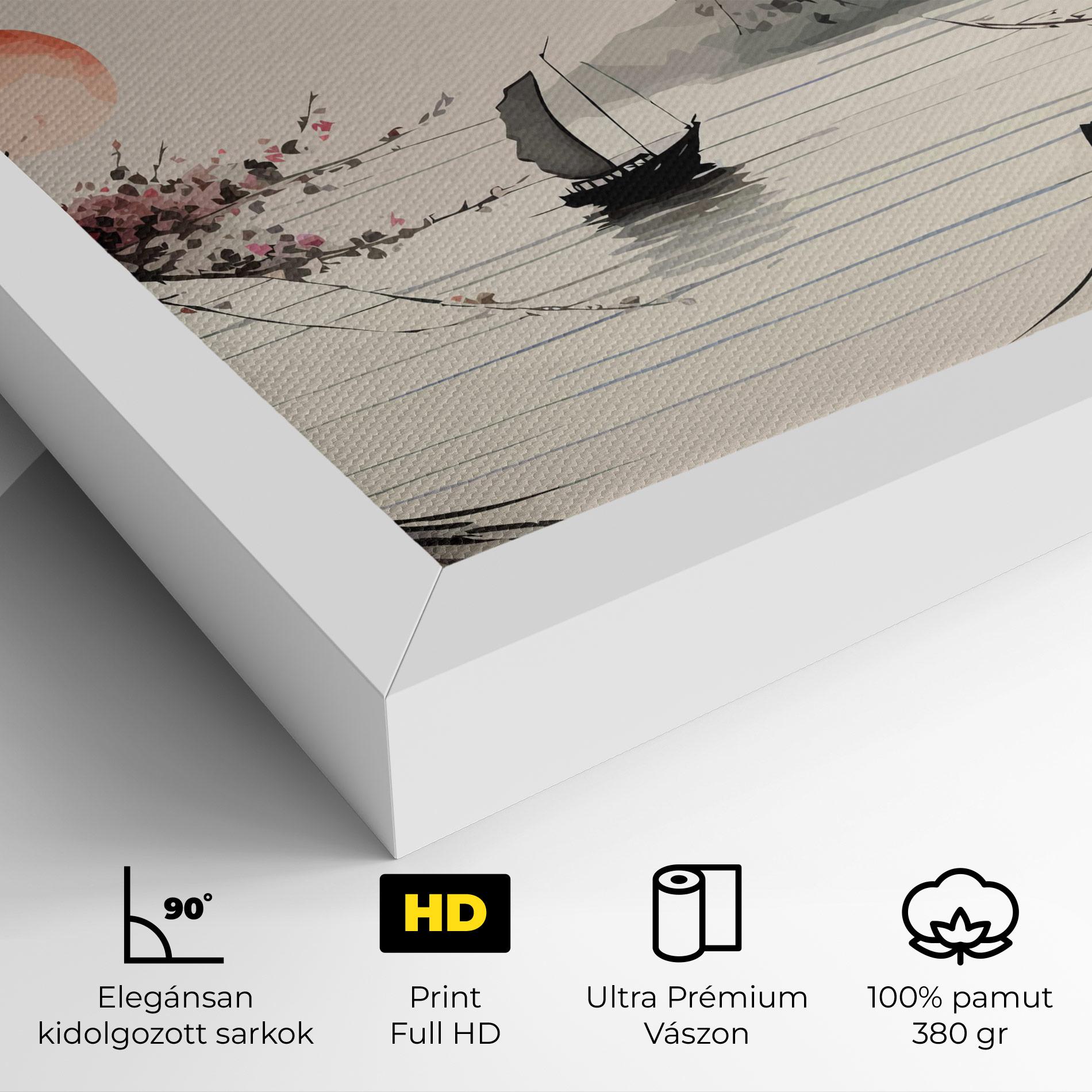 Vászonkép Relaxing Nature mockup 4