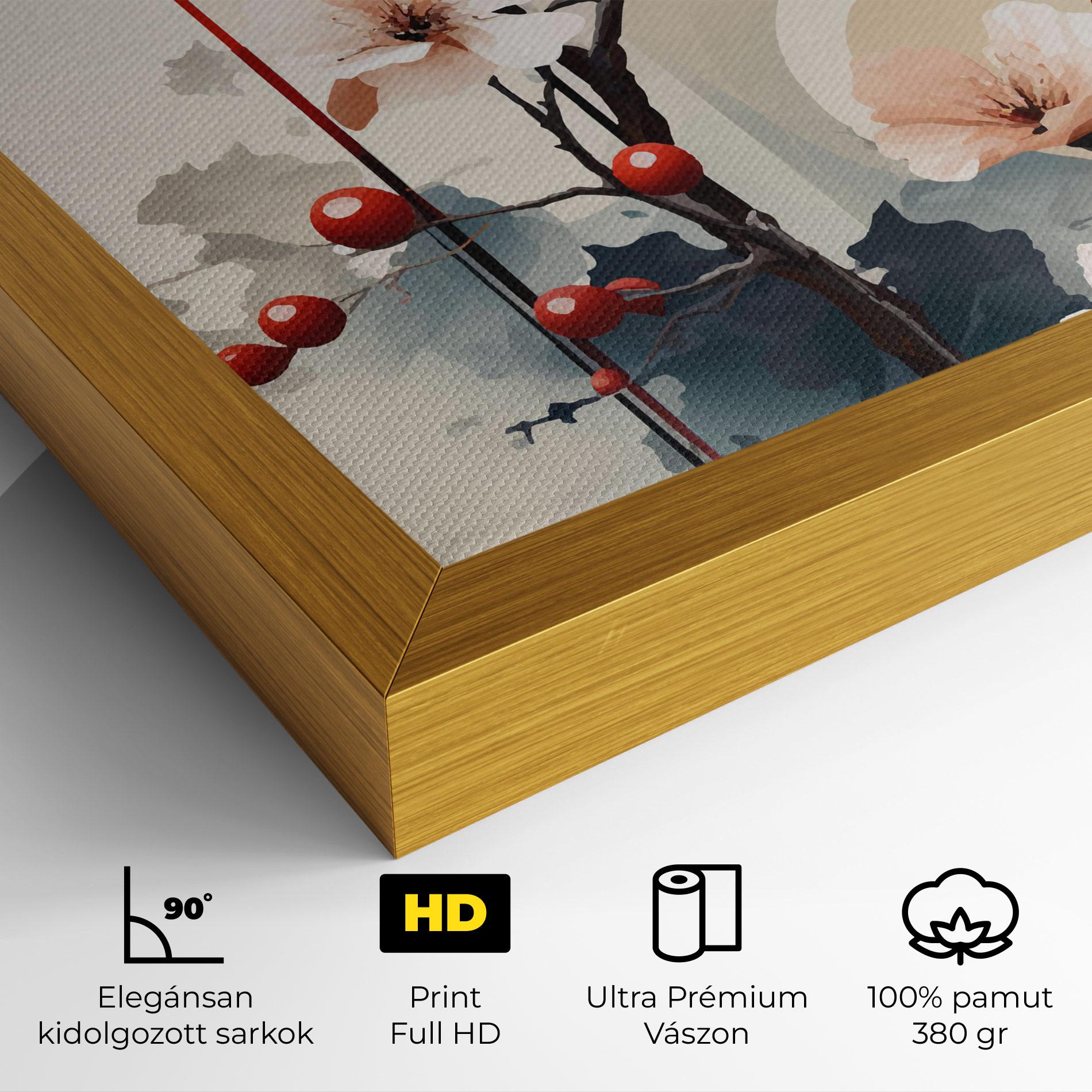 Vászonkép Cream Nature mockup 4