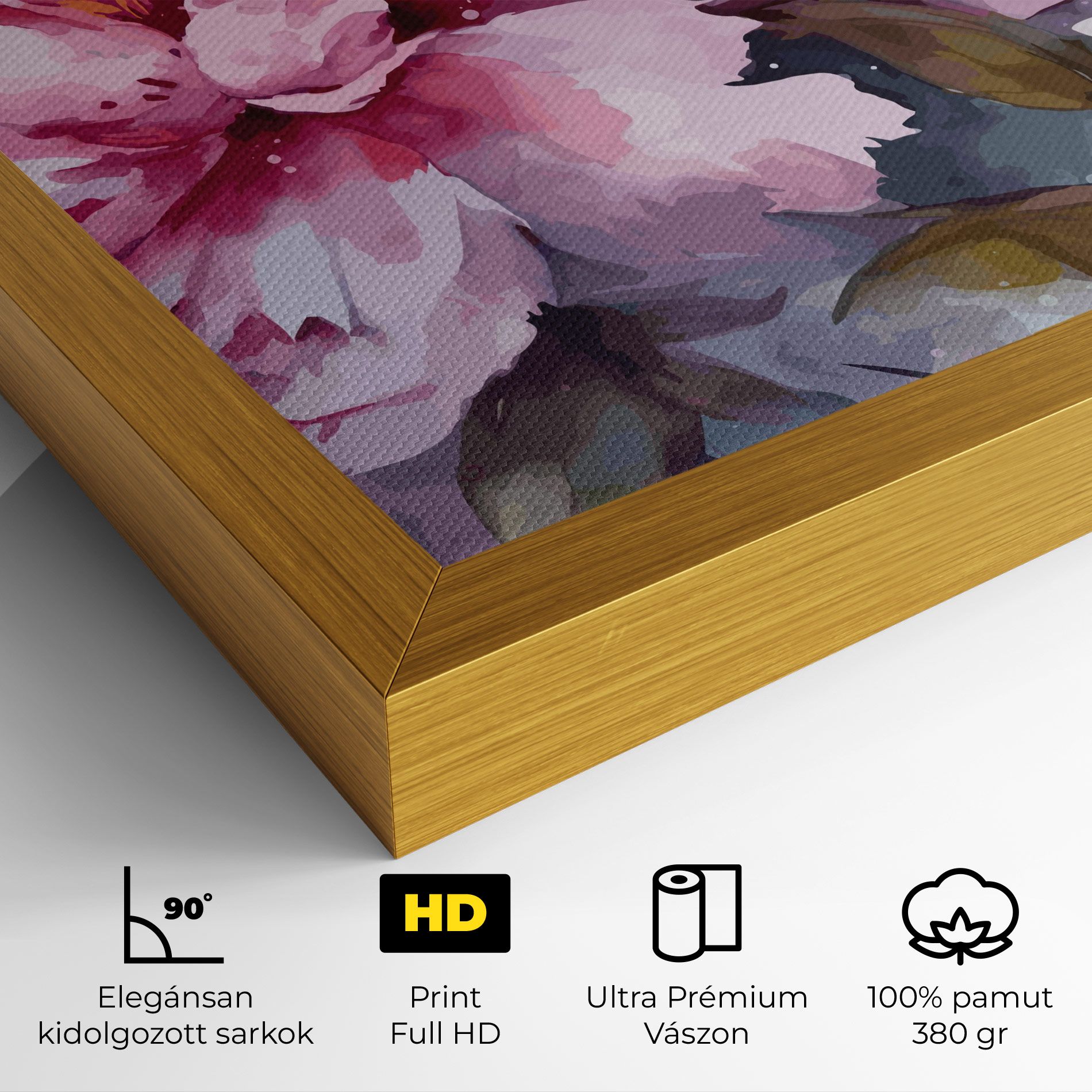 Pink Nature Flower mockup 4