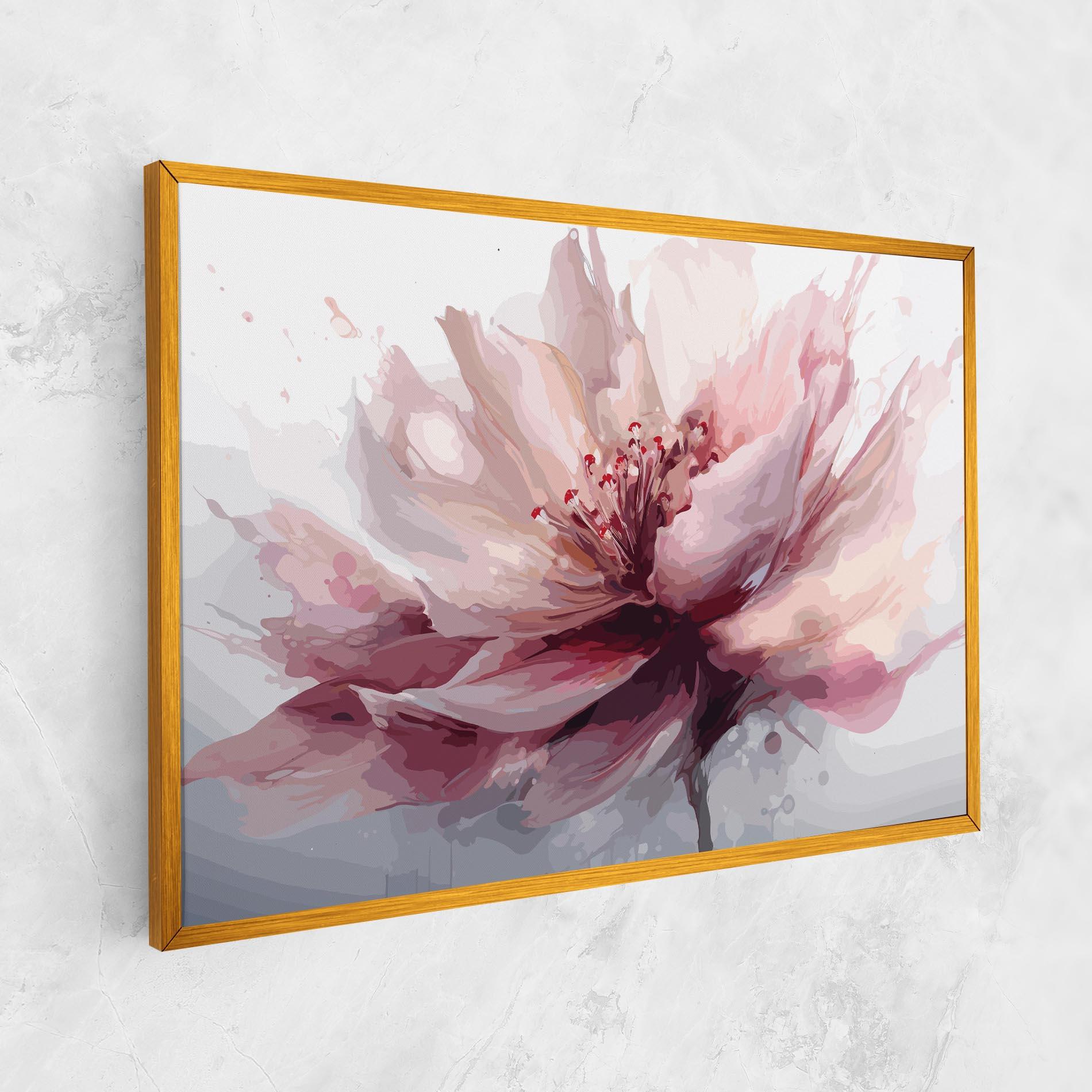 Vászonkép Meditation Flower mockup 1