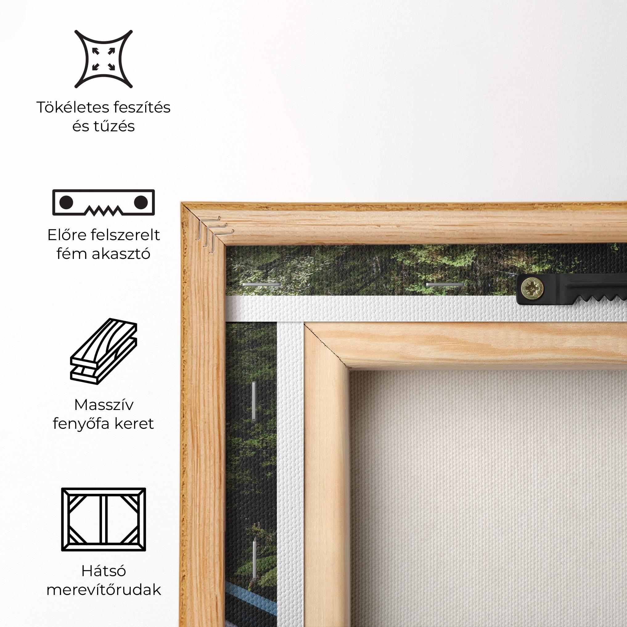 Vászonkép Nature Bridge mockup 5