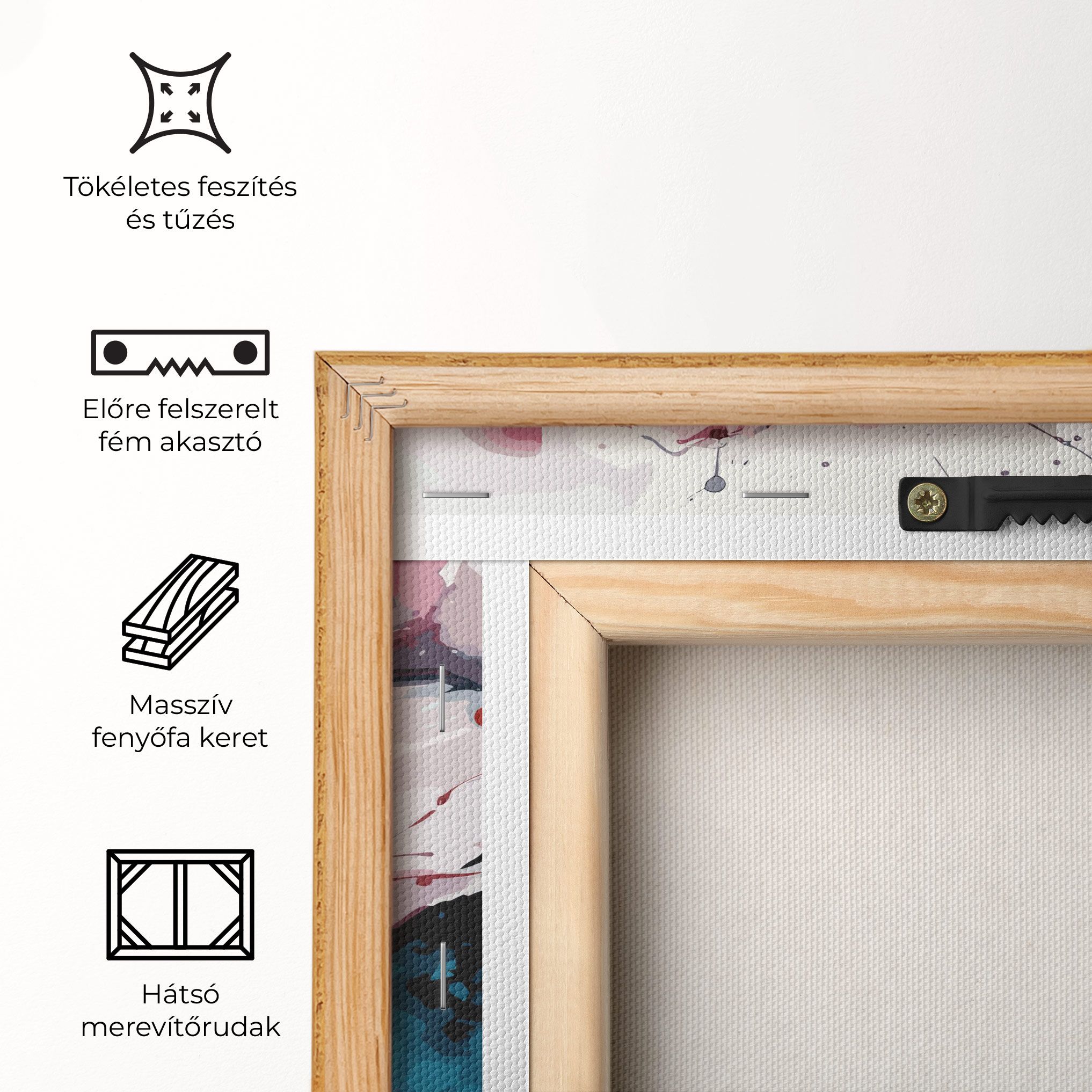 Pink Blue Nature mockup 5