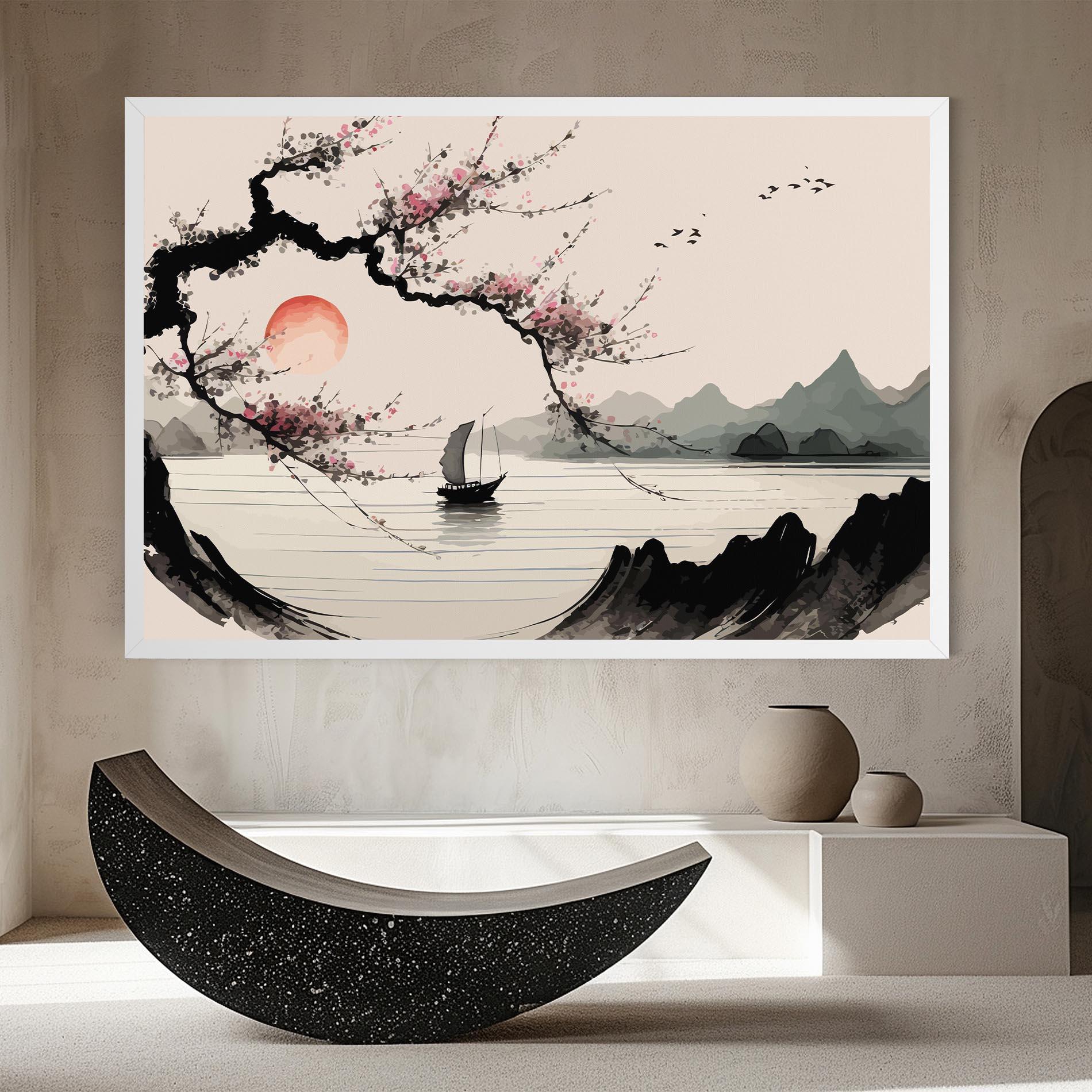 Vászonkép Relaxing Nature mockup 8