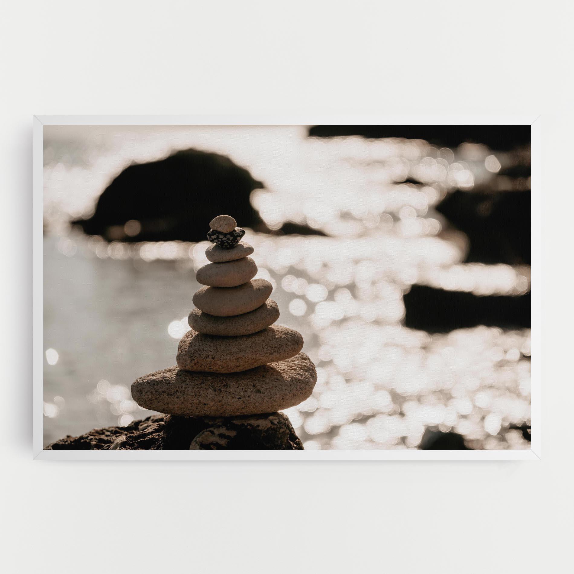 Vászonkép Pyramid Stones mockup 0