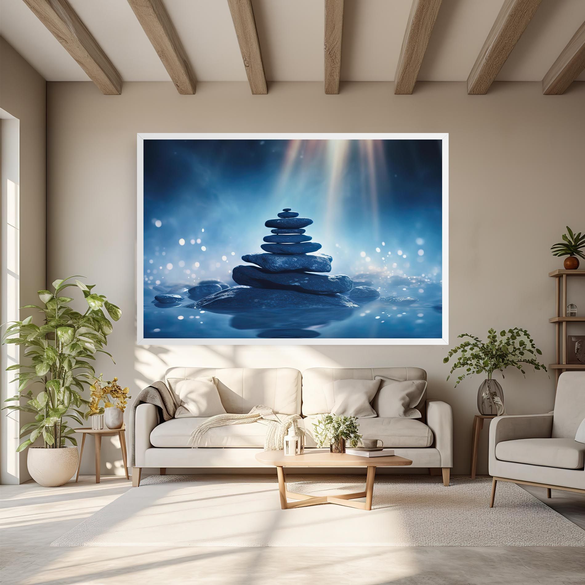 Blue Light Stone mockup 6