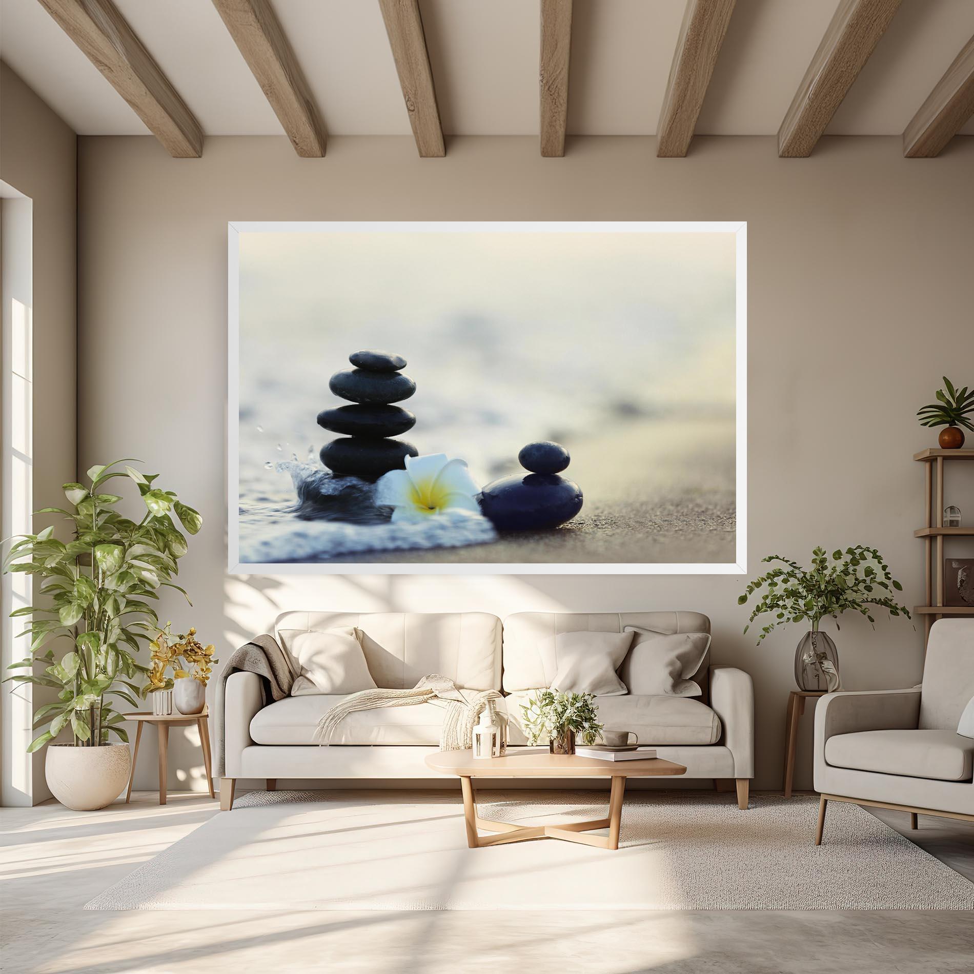 Vászonkép Flower Sea Flower mockup 6