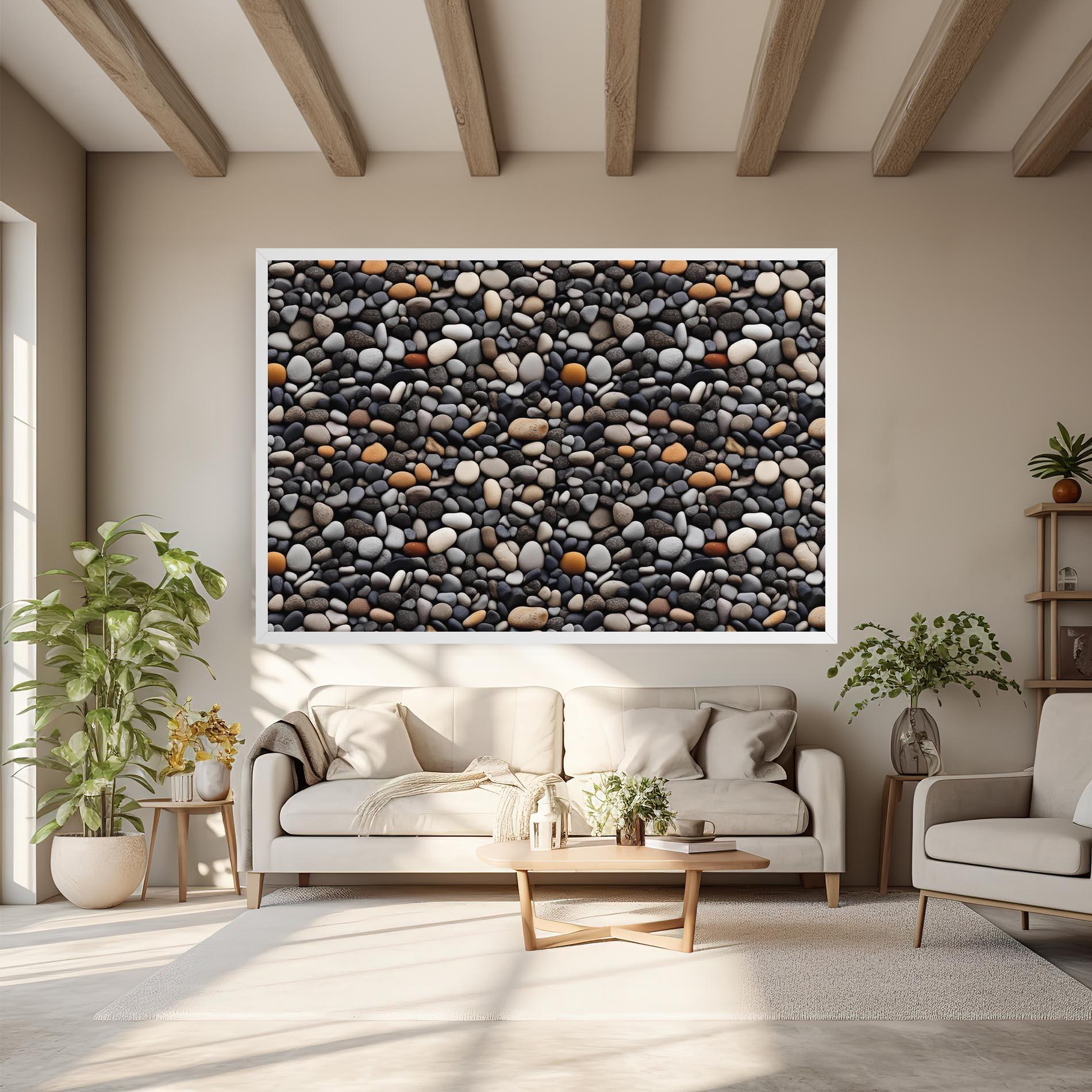 Vászonkép Sea Rocks Color mockup 6