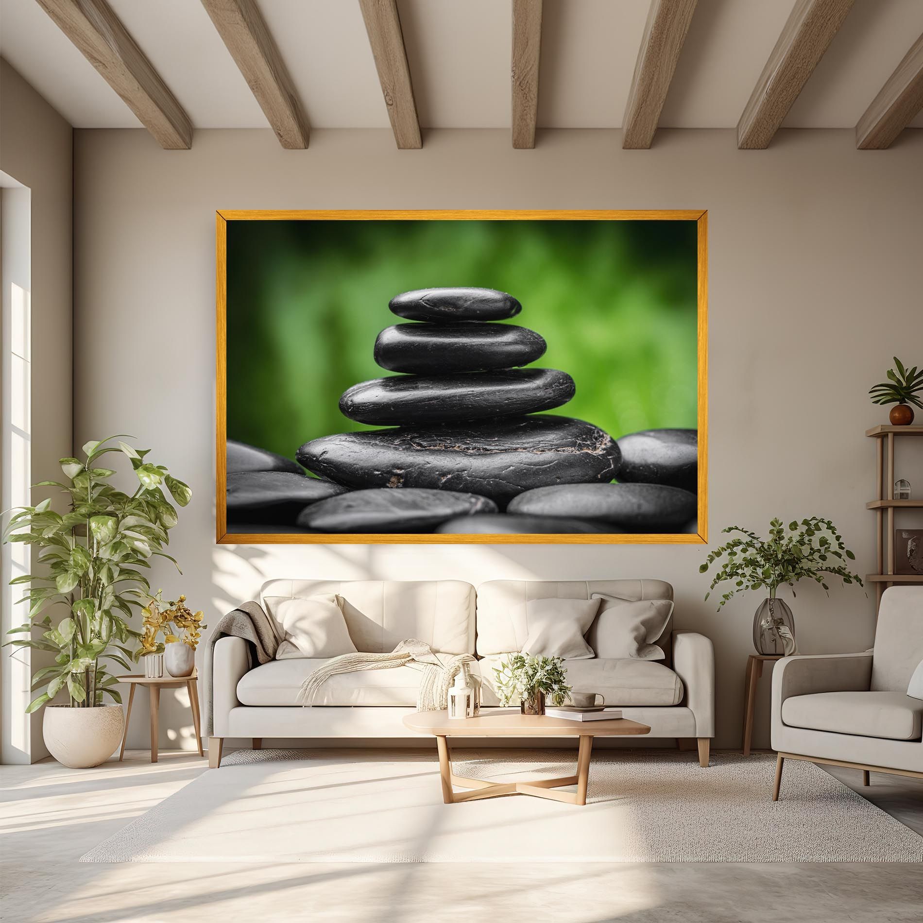 Black Stone Meditation mockup 6