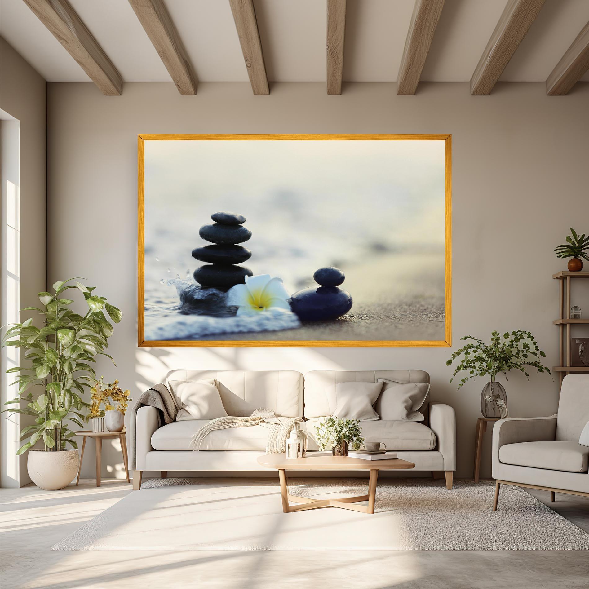 Vászonkép Flower Sea Flower mockup 6