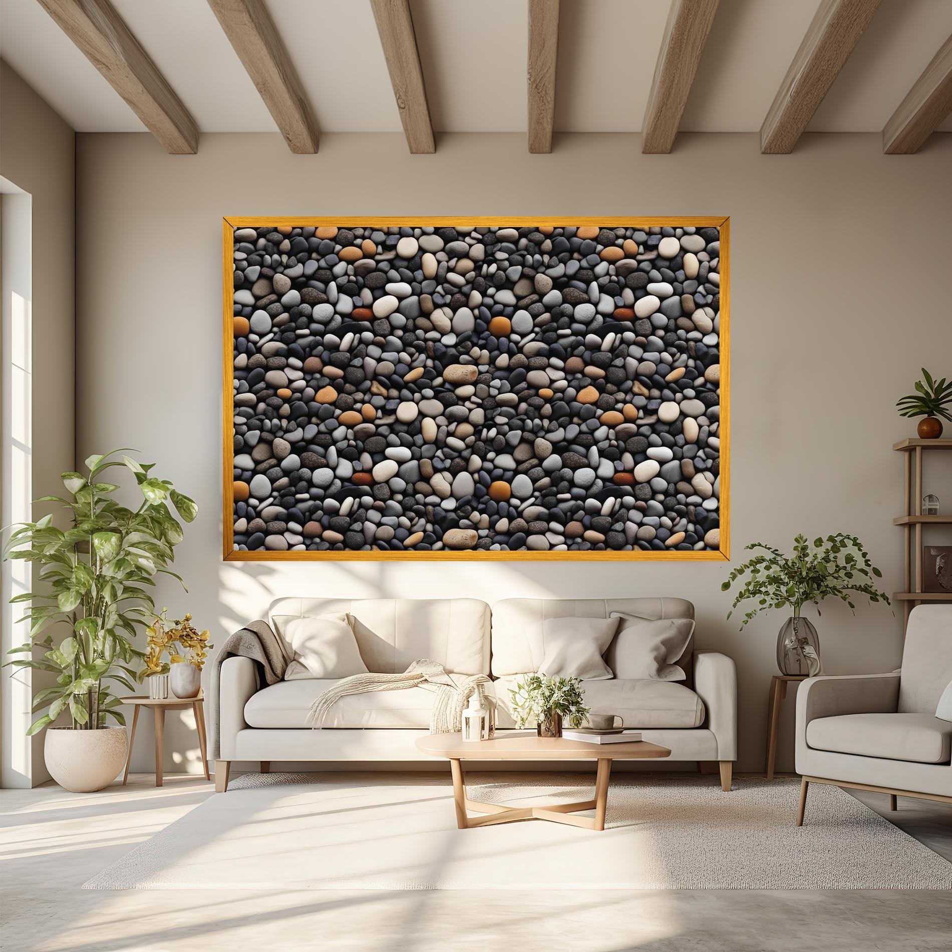 Vászonkép Sea Rocks Color mockup 6