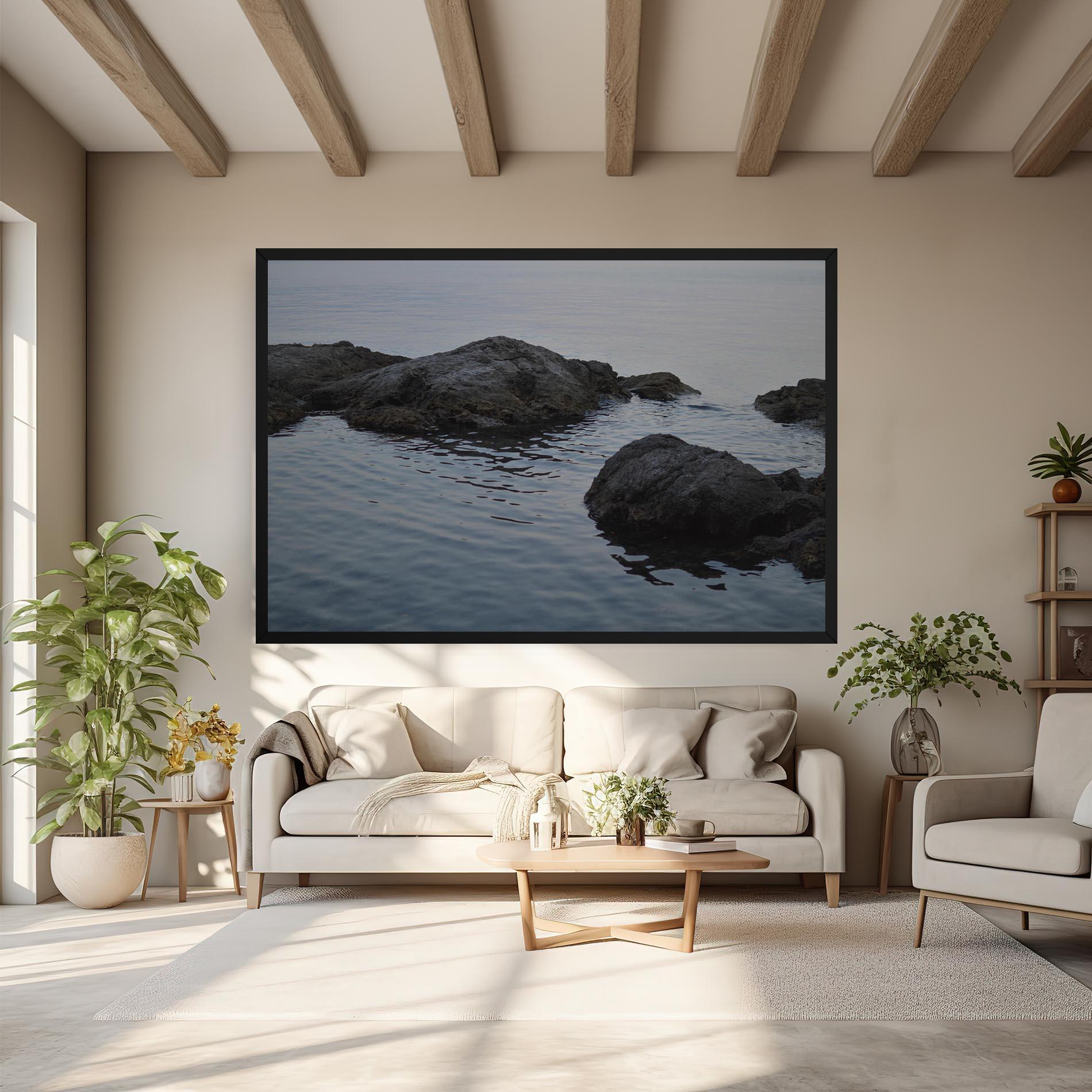 Vászonkép Calm Water Stones mockup 6