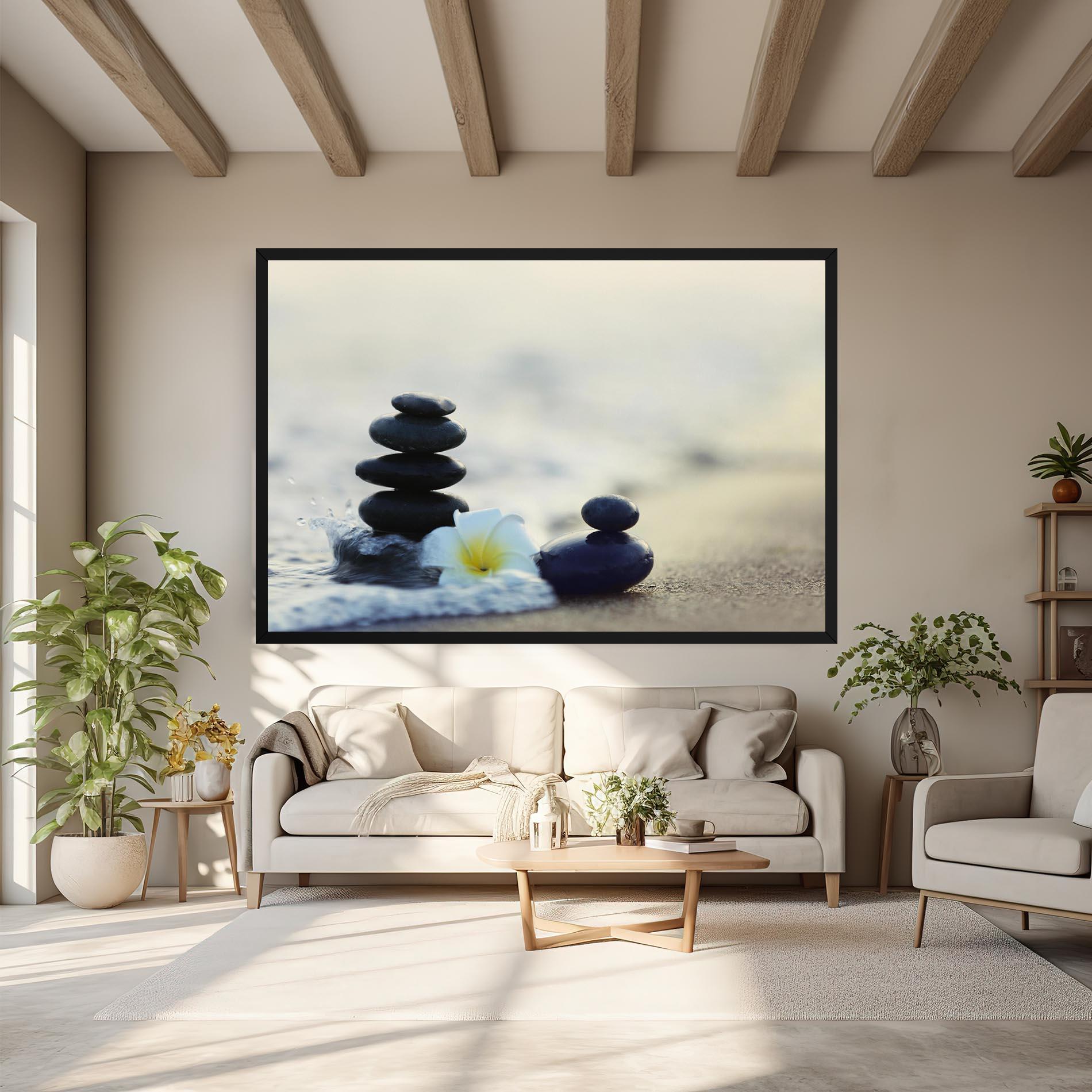 Vászonkép Flower Sea Flower mockup 6