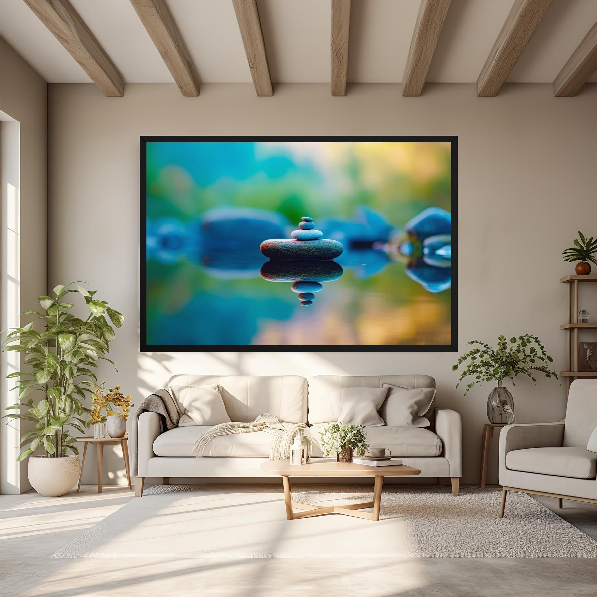 Vászonkép Pile Rocks mockup 6